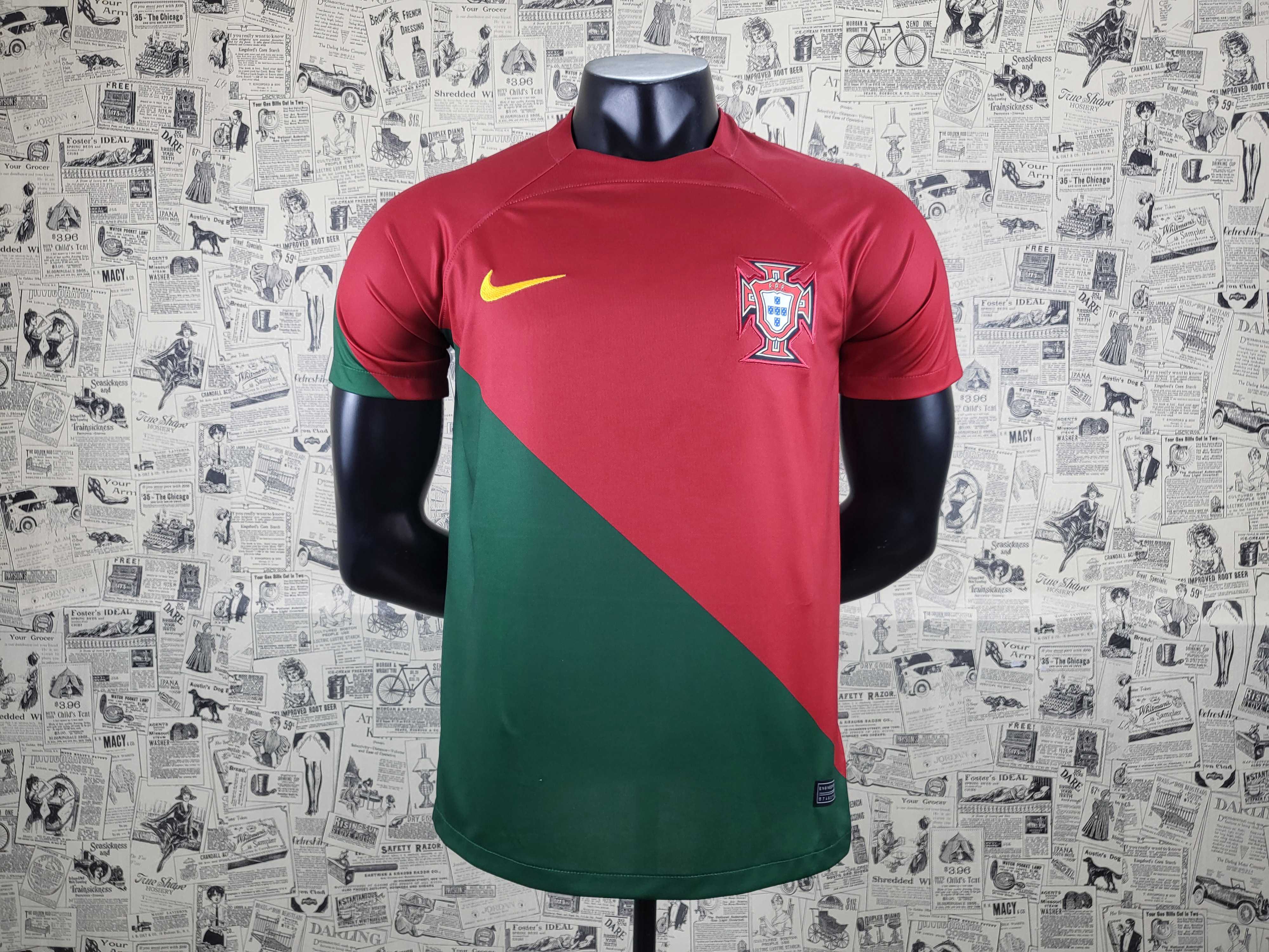 Camisola Principal Portugal 2022 - Versão adepto 1