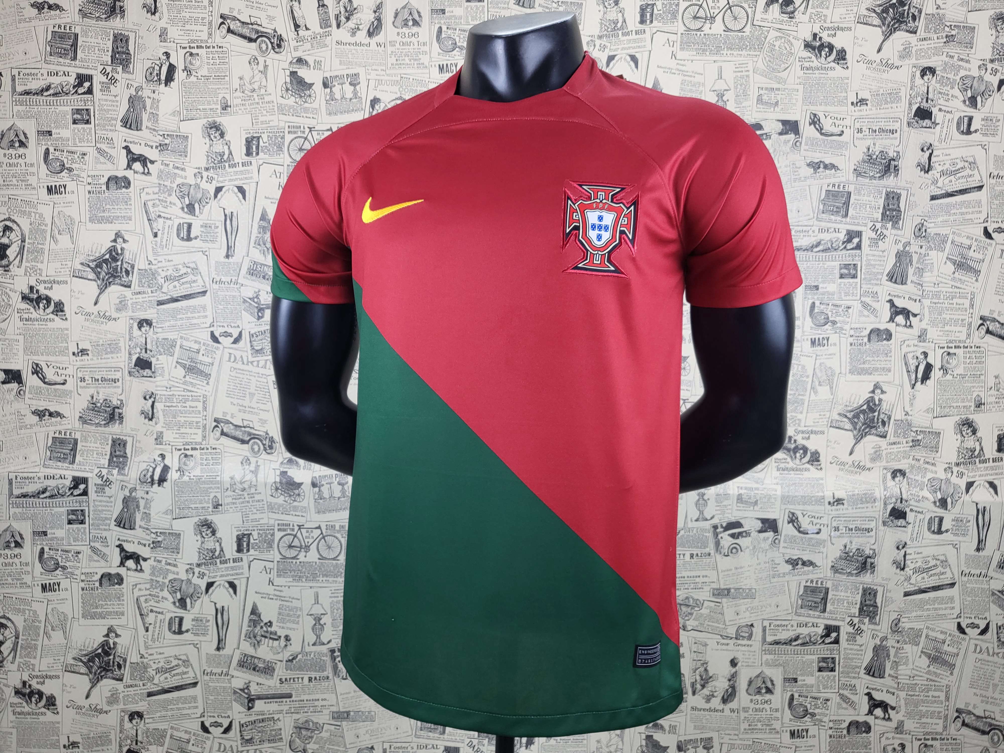 Camisola Principal Portugal 2022 - Versão adepto 4