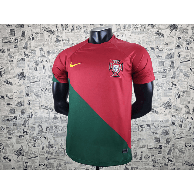 Camisola Principal Portugal 2022 - Versão adepto