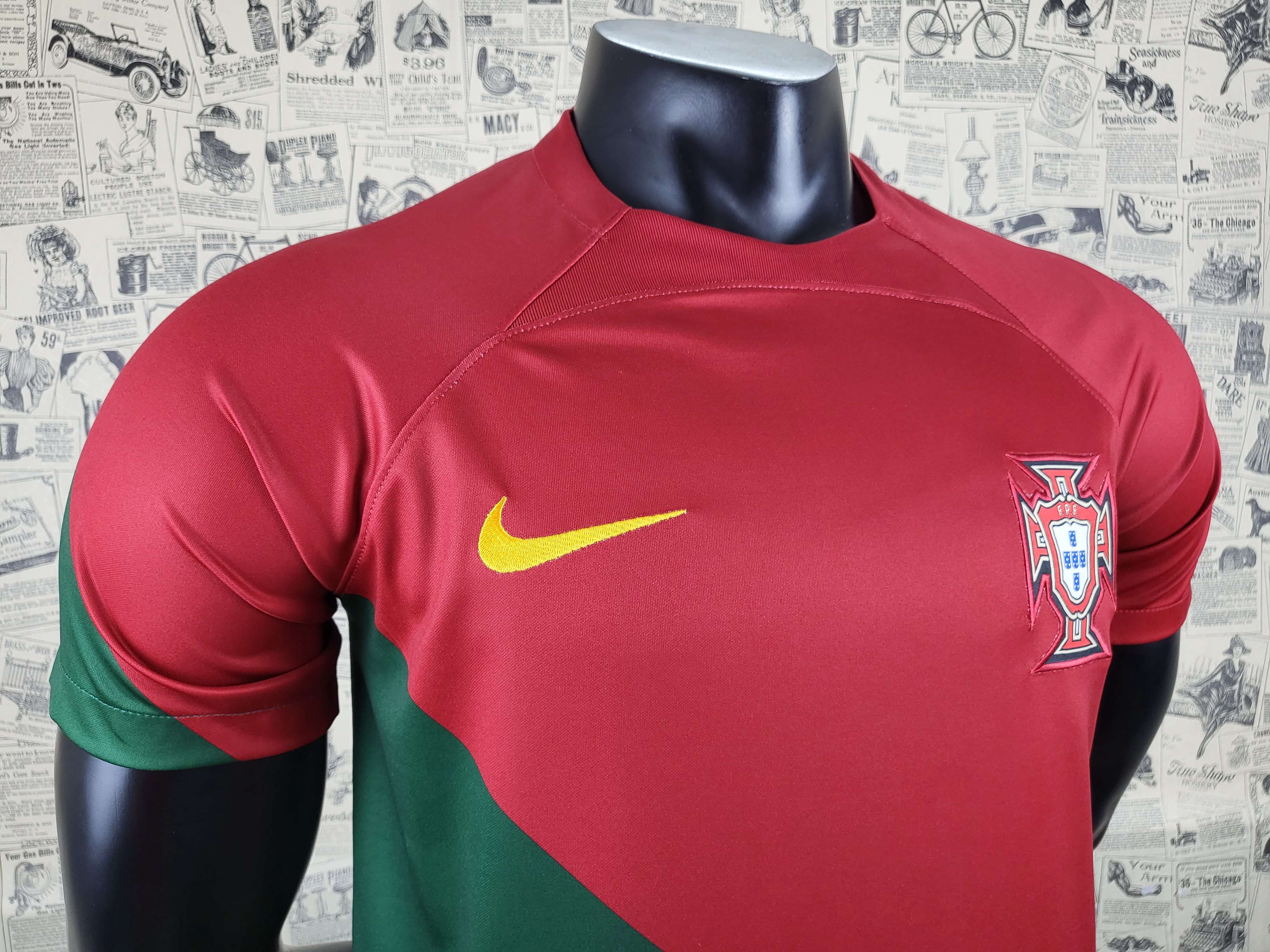 Camisola Principal Portugal 2022 - Versão adepto 12