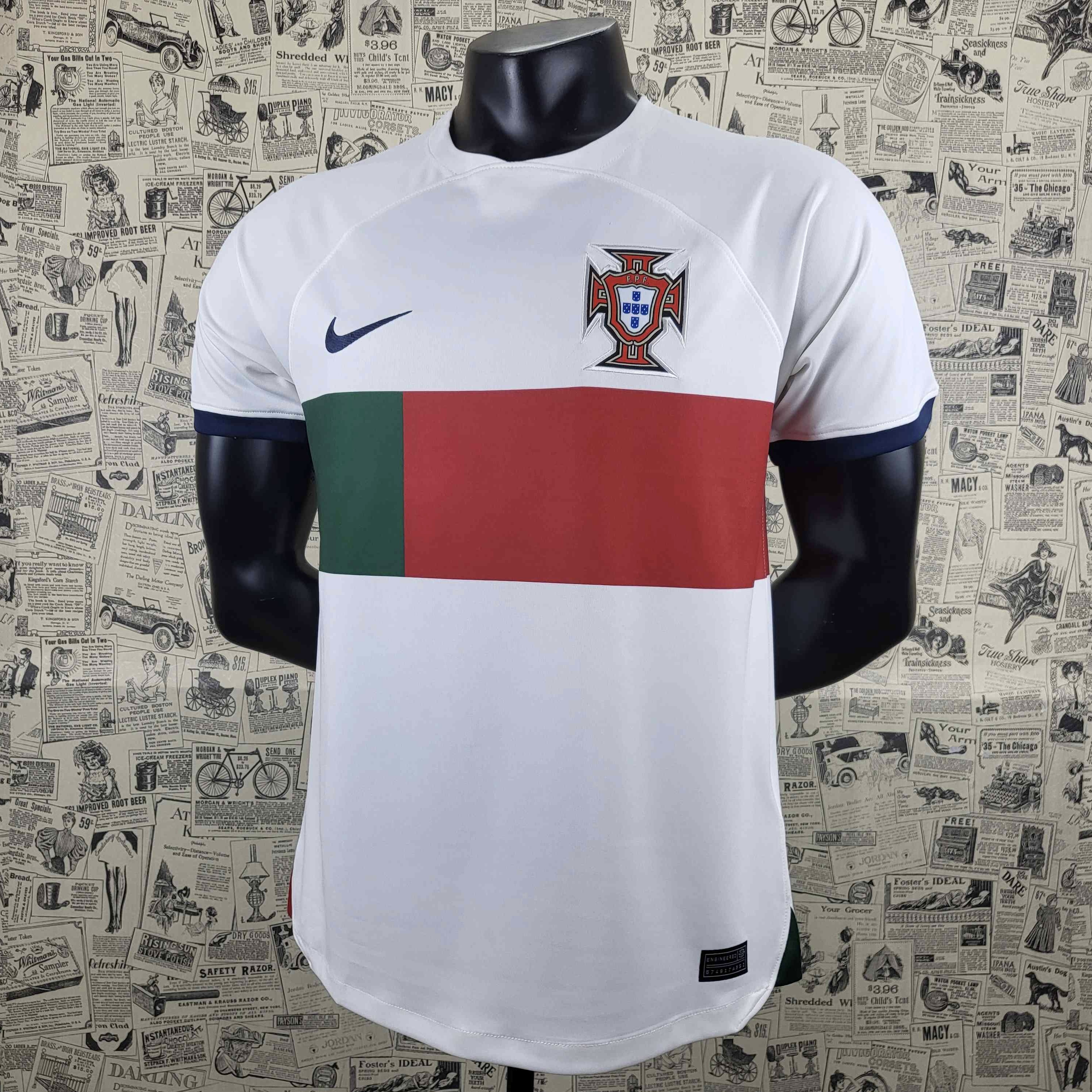 Camisola Alternativa Portugal 2022 - Versão adepto 4