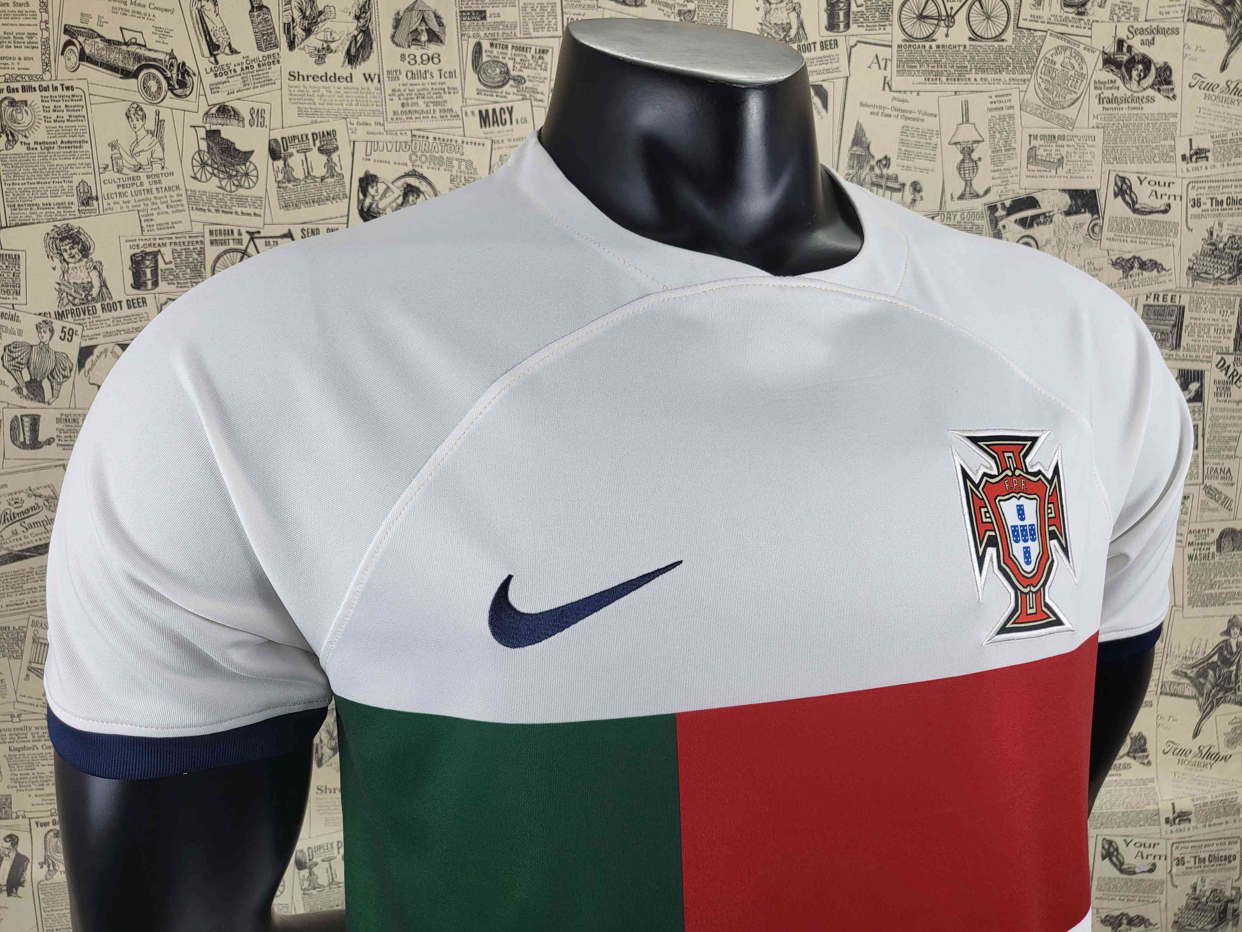 Camisola Alternativa Portugal 2022 - Versão adepto 14