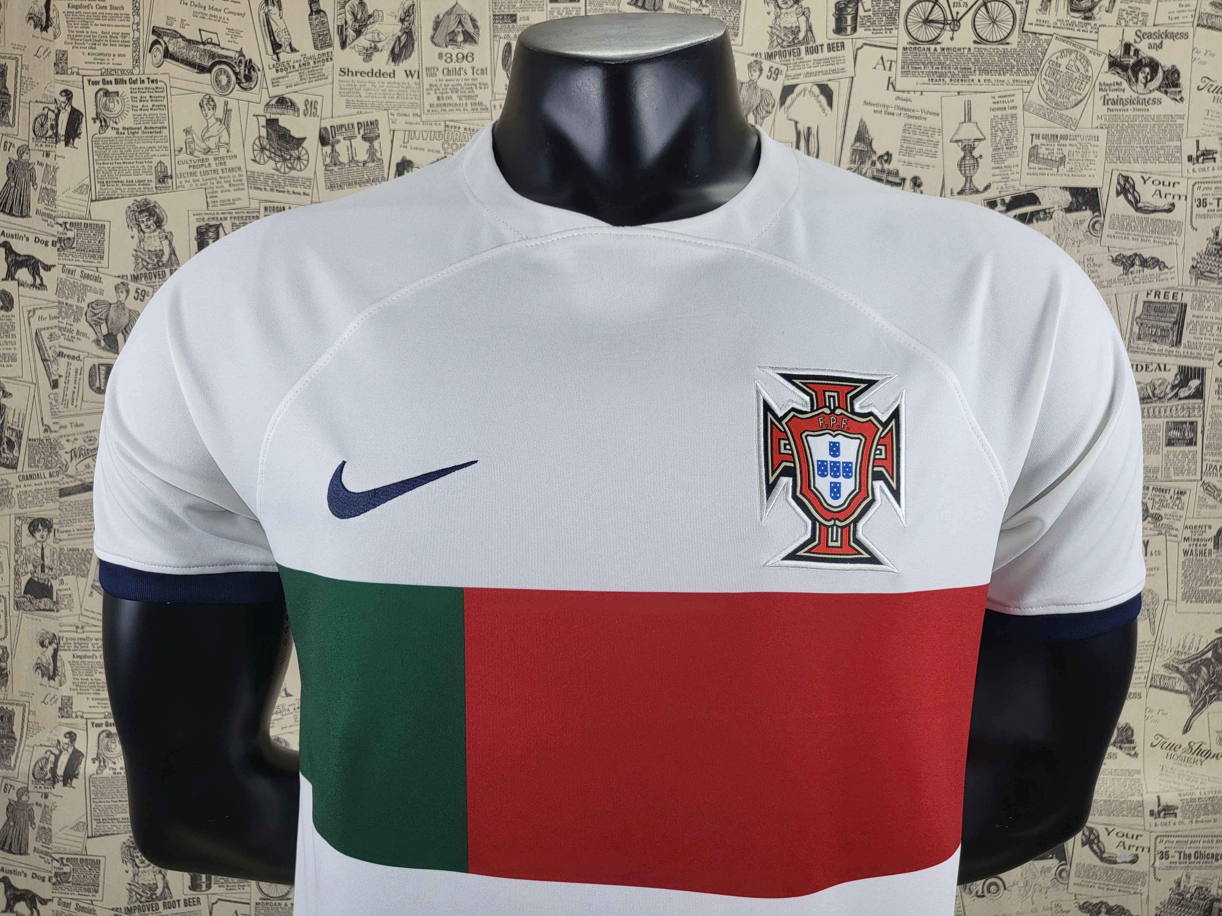 Camisola Alternativa Portugal 2022 - Versão adepto 15