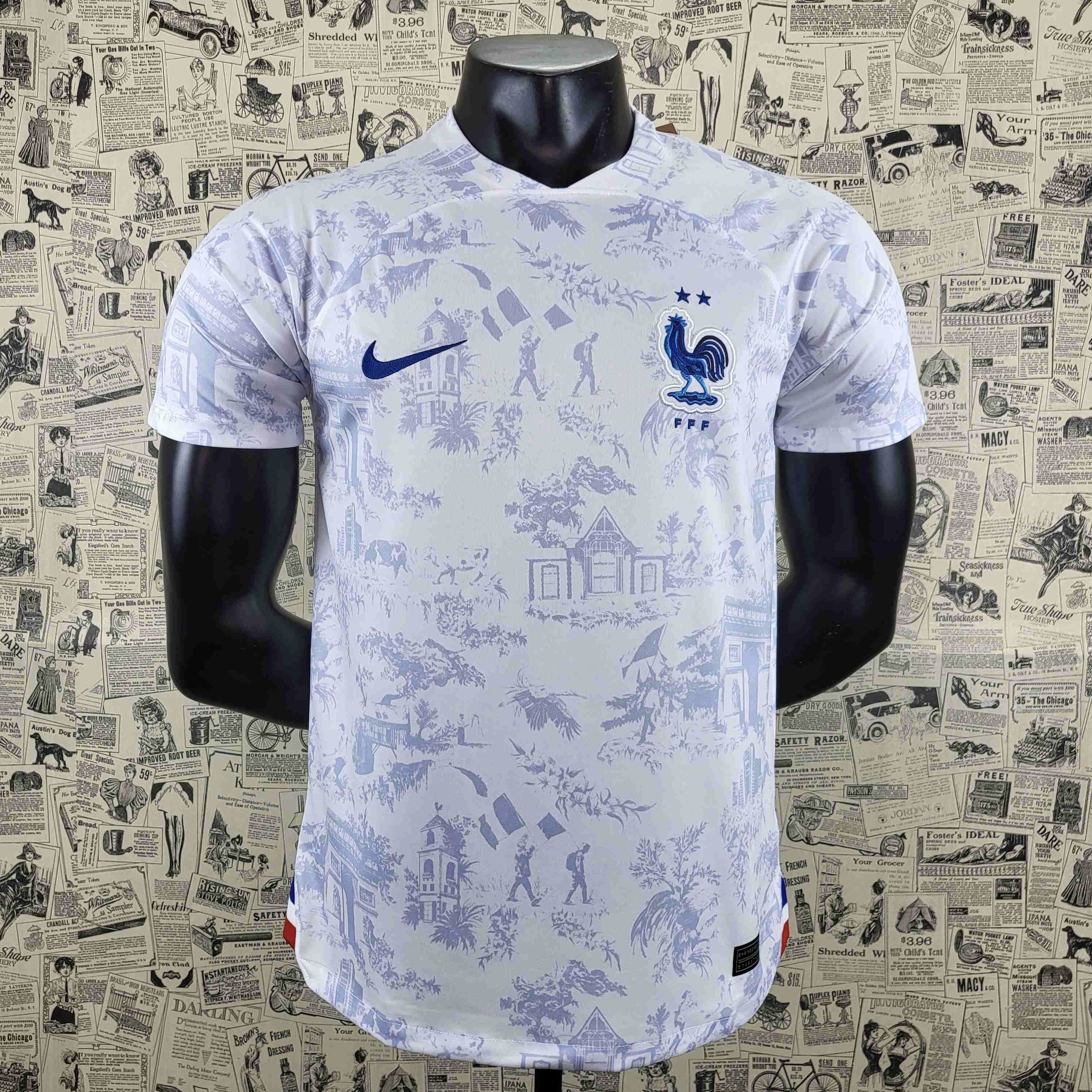 Camisola Alternativa França 2022 - Versão adepto 2