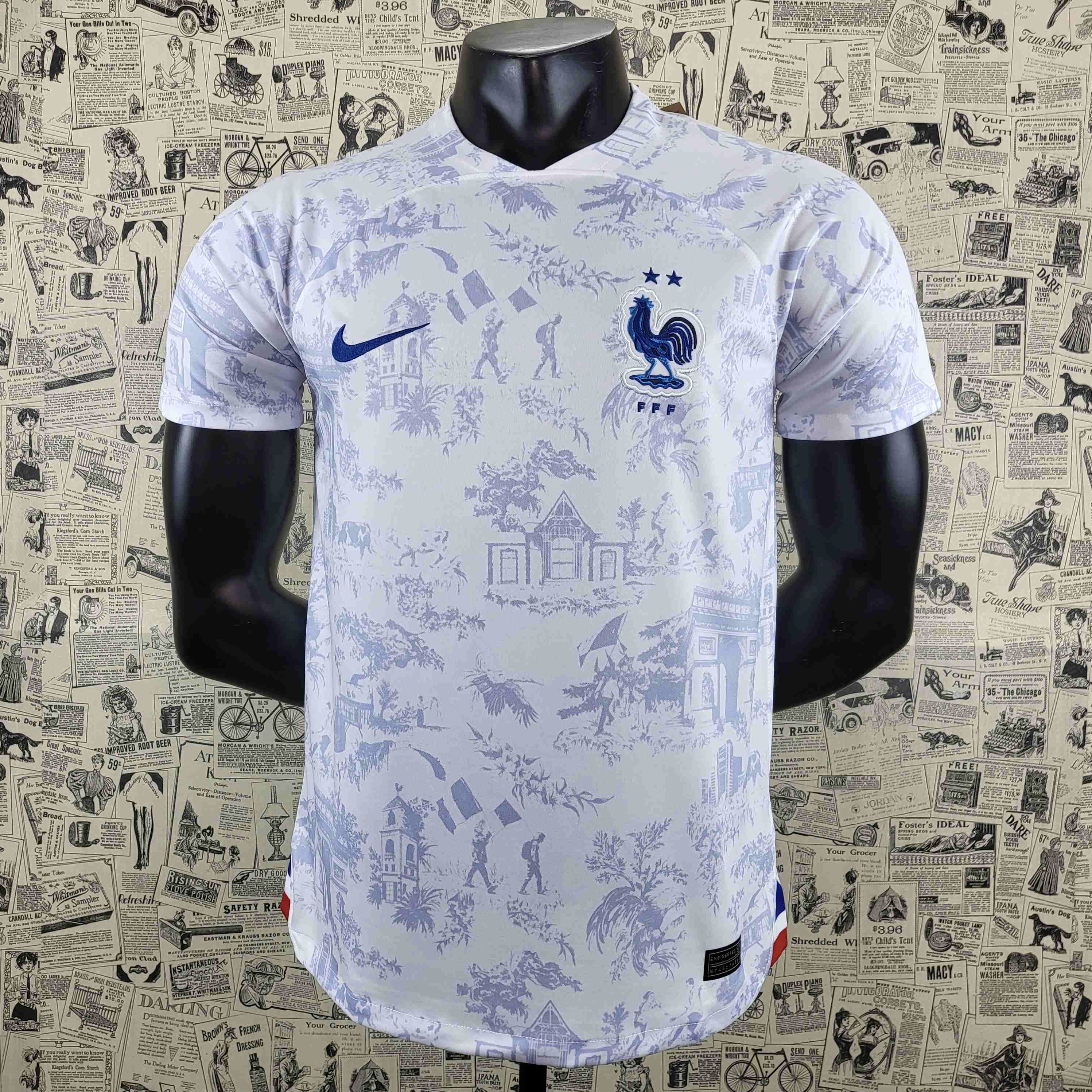 Camisola Alternativa França 2022 - Versão adepto 4