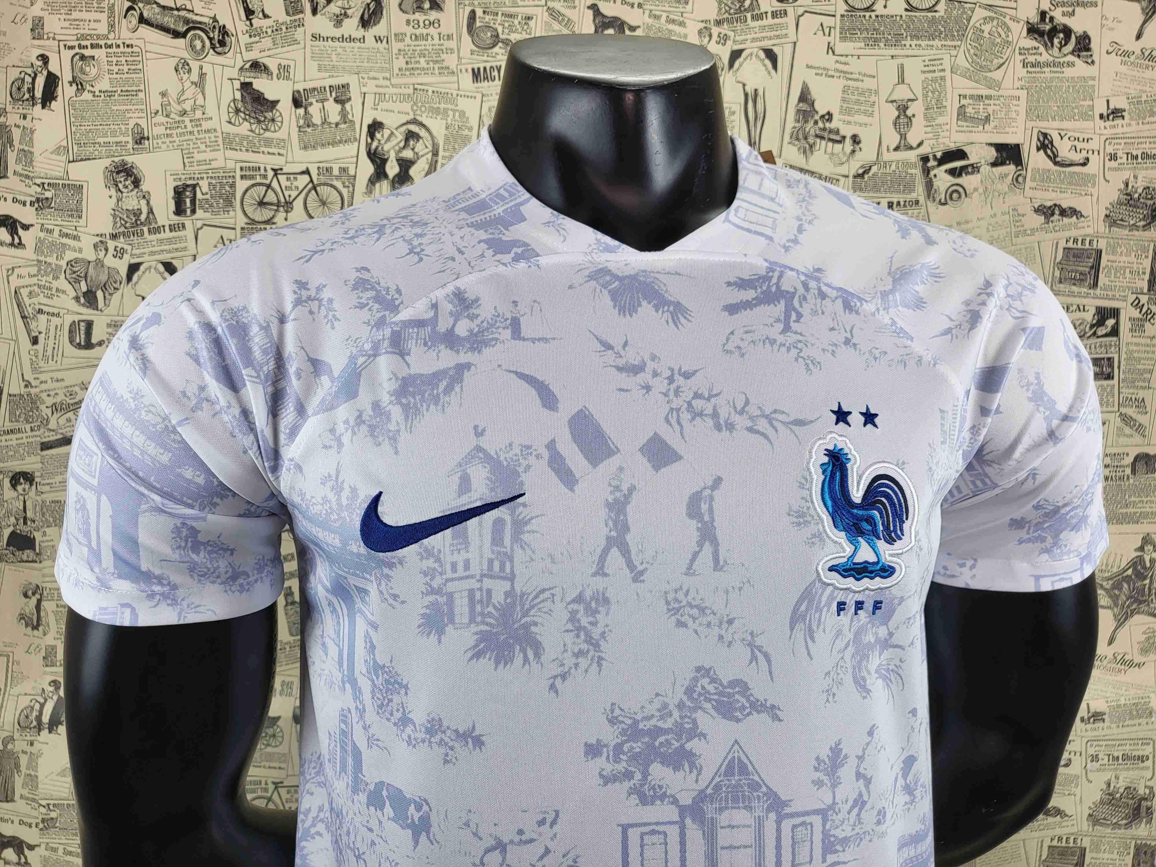 Camisola Alternativa França 2022 - Versão adepto 11