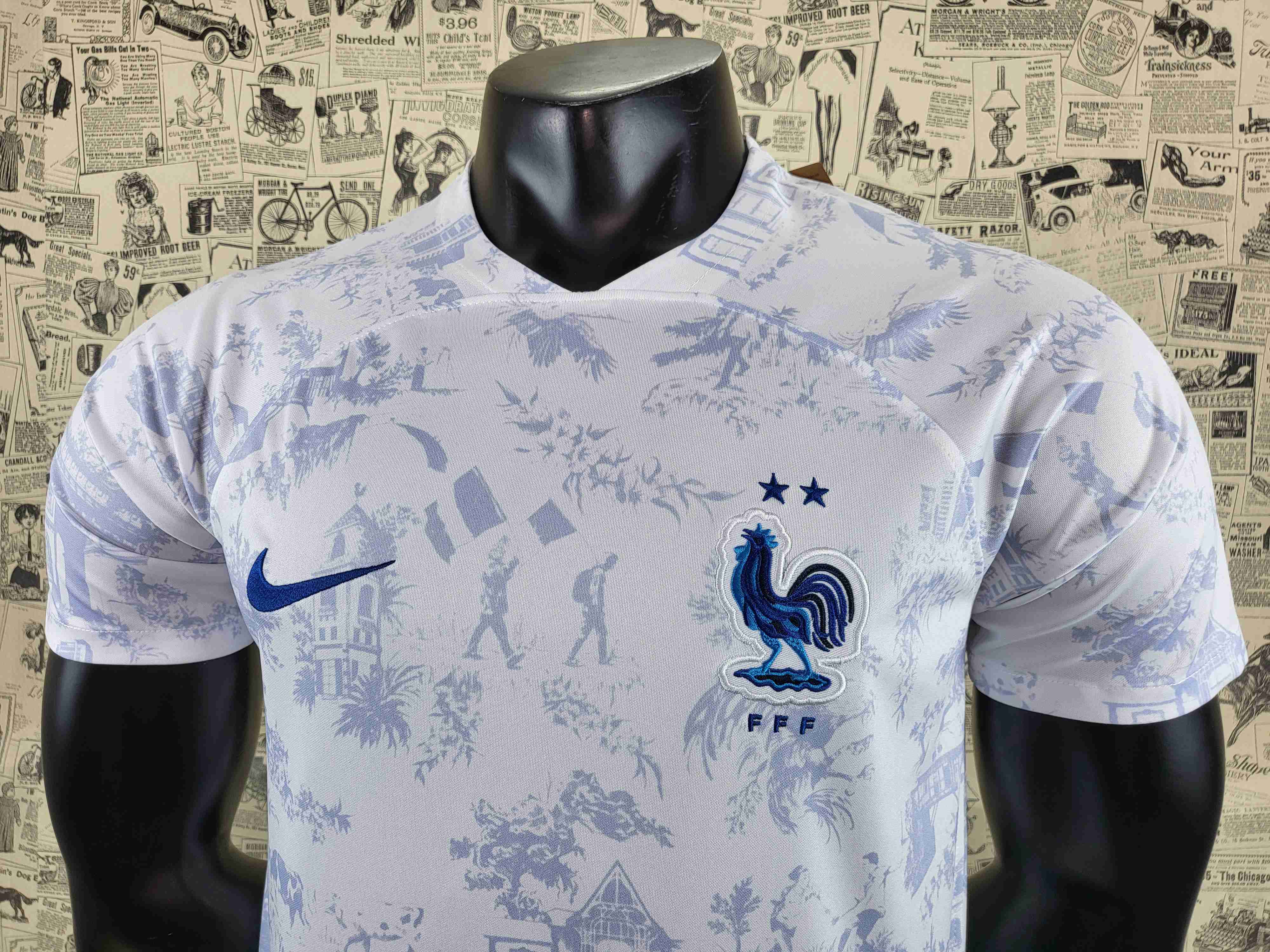Camisola Alternativa França 2022 - Versão adepto 13