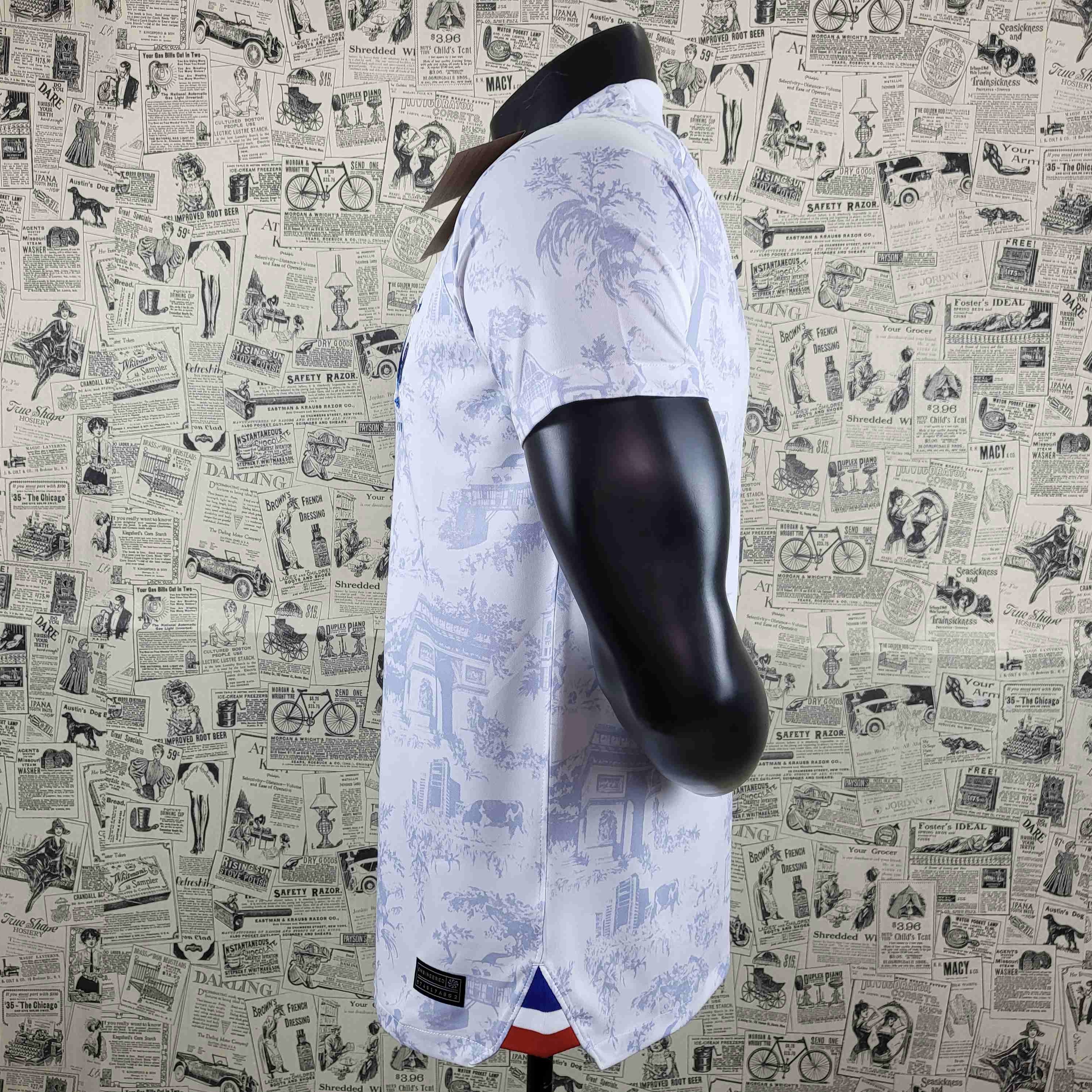 Camisola Alternativa França 2022 - Versão adepto 16