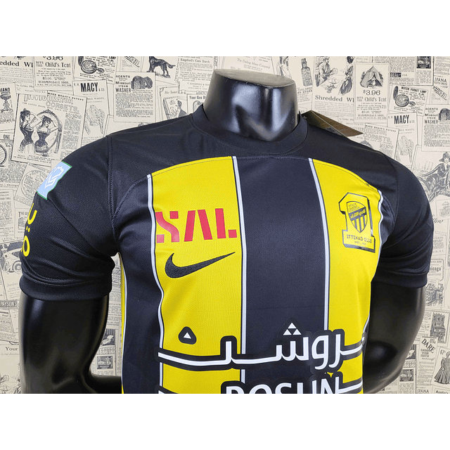 Camisola principal Al-Ittihad FC 23/24 - Versão adepto