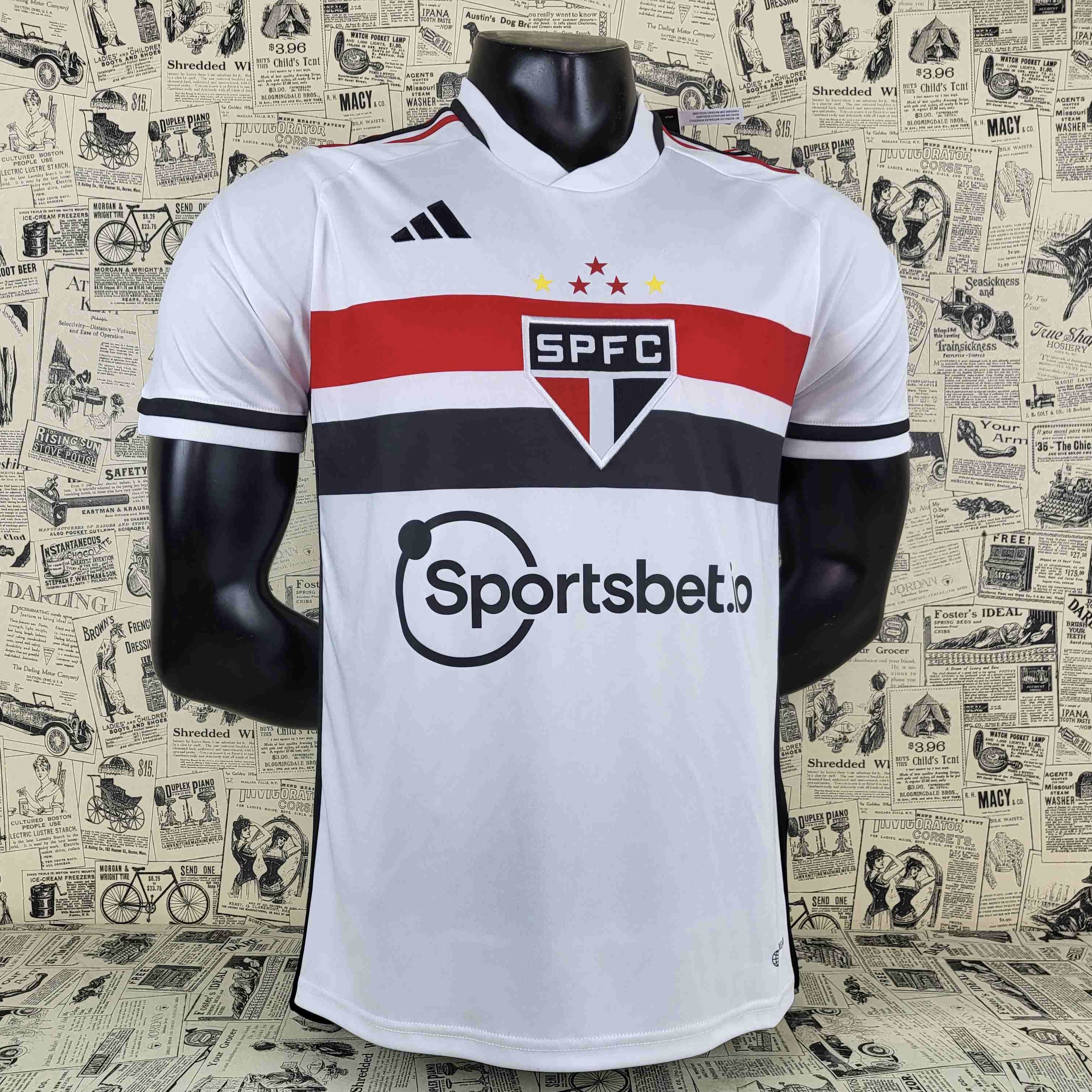 Camisola Principal São Paulo 23/24 - Versão adepto 3