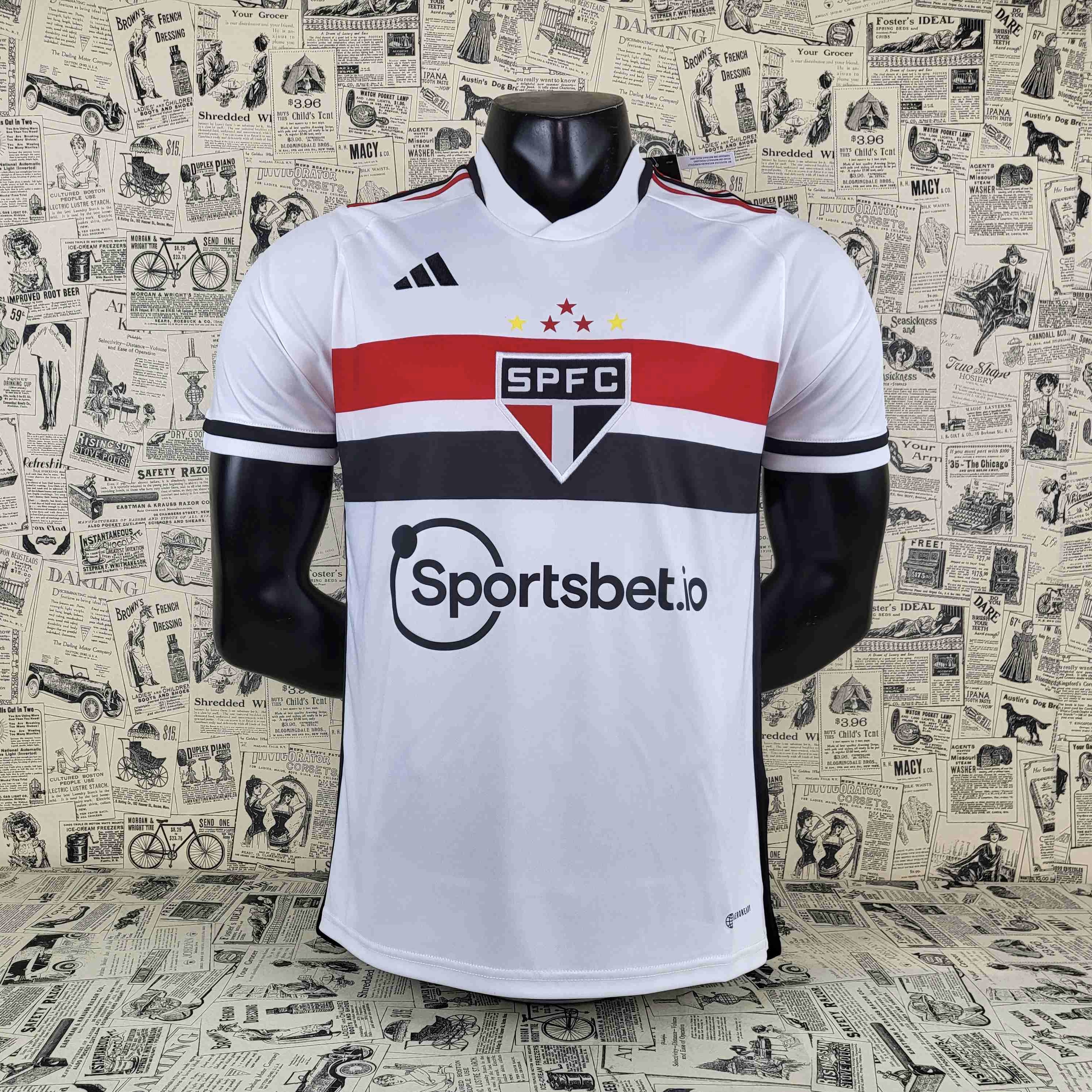 Camisola Principal São Paulo 23/24 - Versão adepto 4