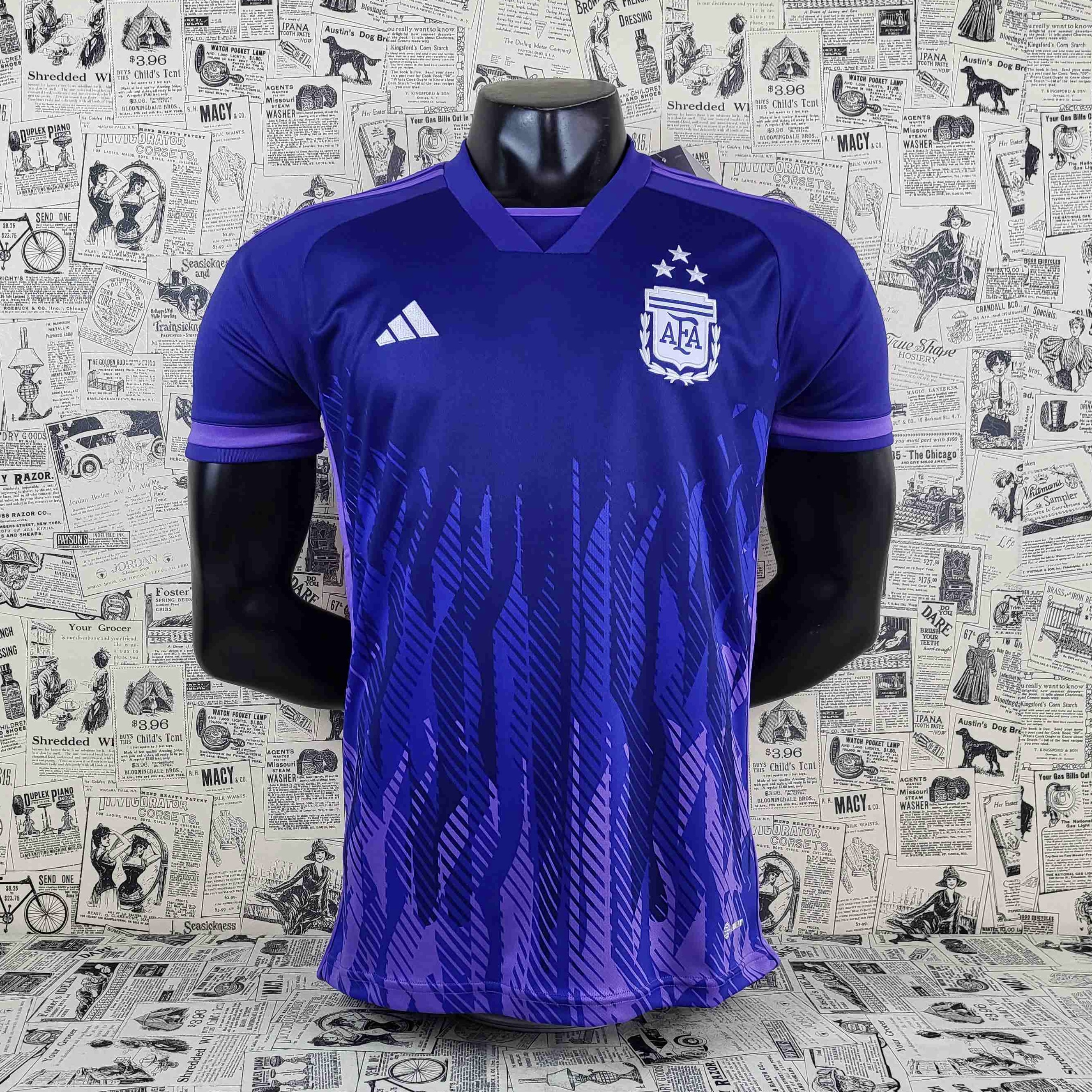 Camisola alternativa Argentina 2022 - Versão adepto 3