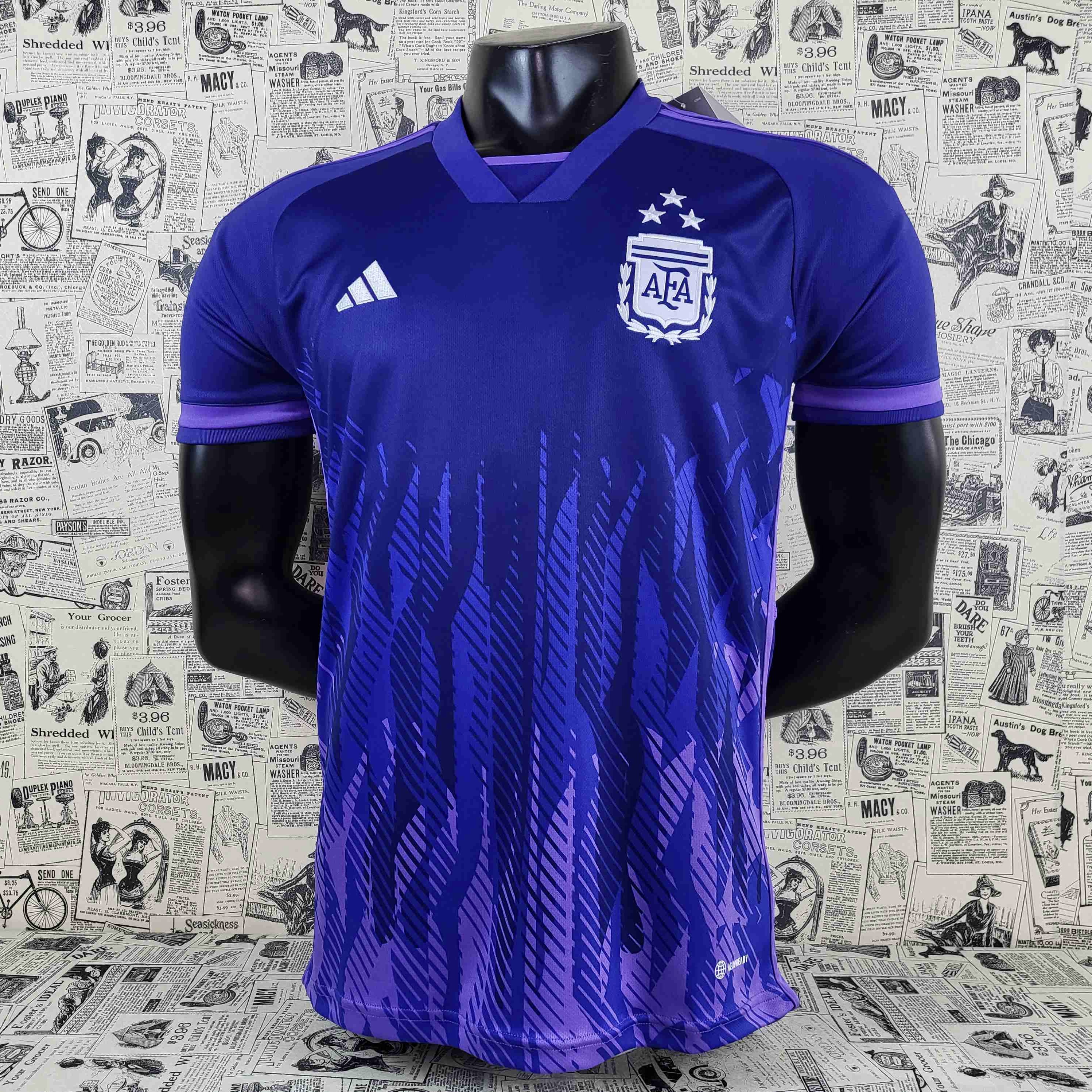 Camisola alternativa Argentina 2022 - Versão adepto 4