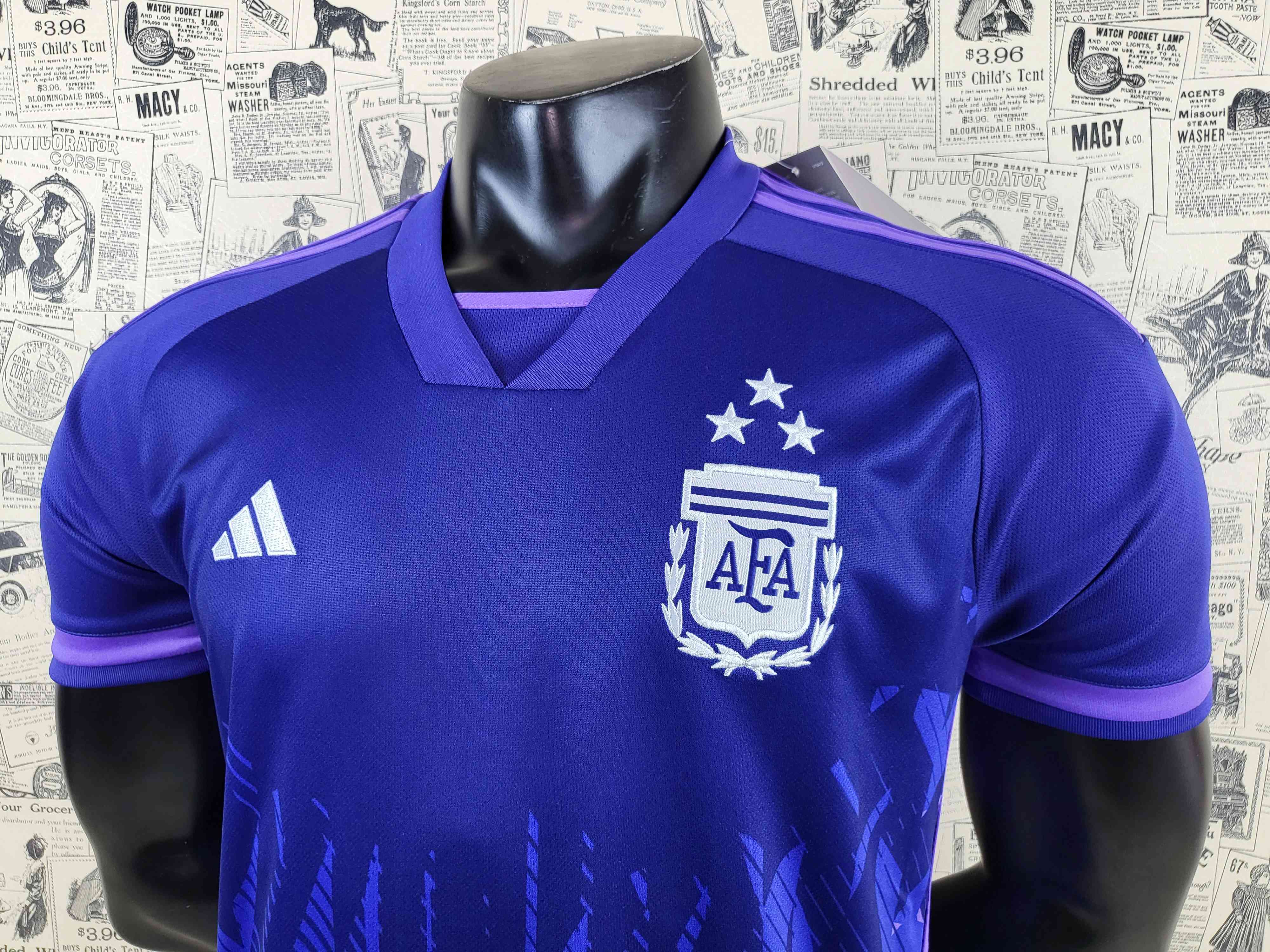 Camisola alternativa Argentina 2022 - Versão adepto 12