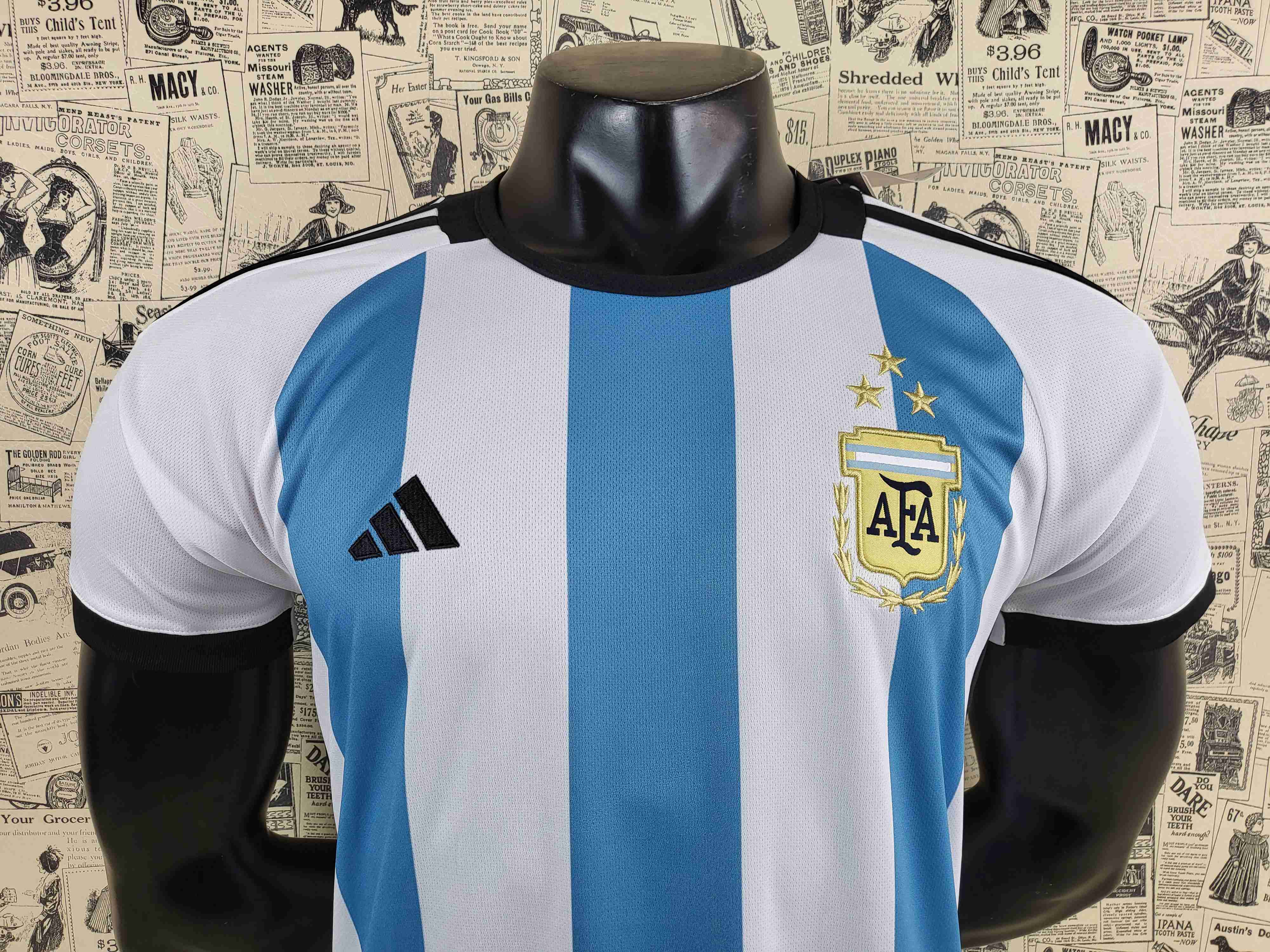 Camisola Principal Argentina 2023 - Versão adepto 11
