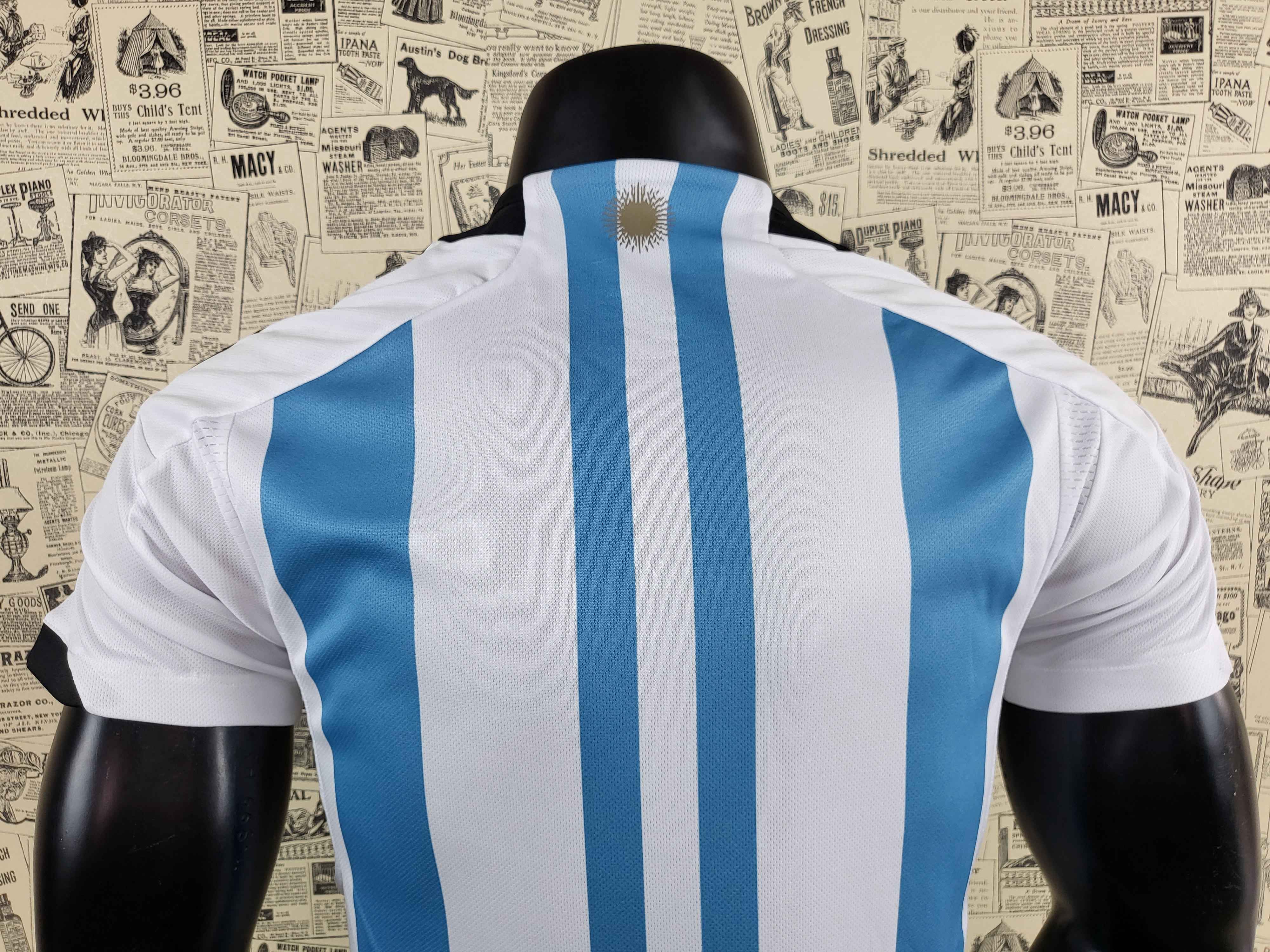 Camisola Principal Argentina 2023 - Versão adepto 14