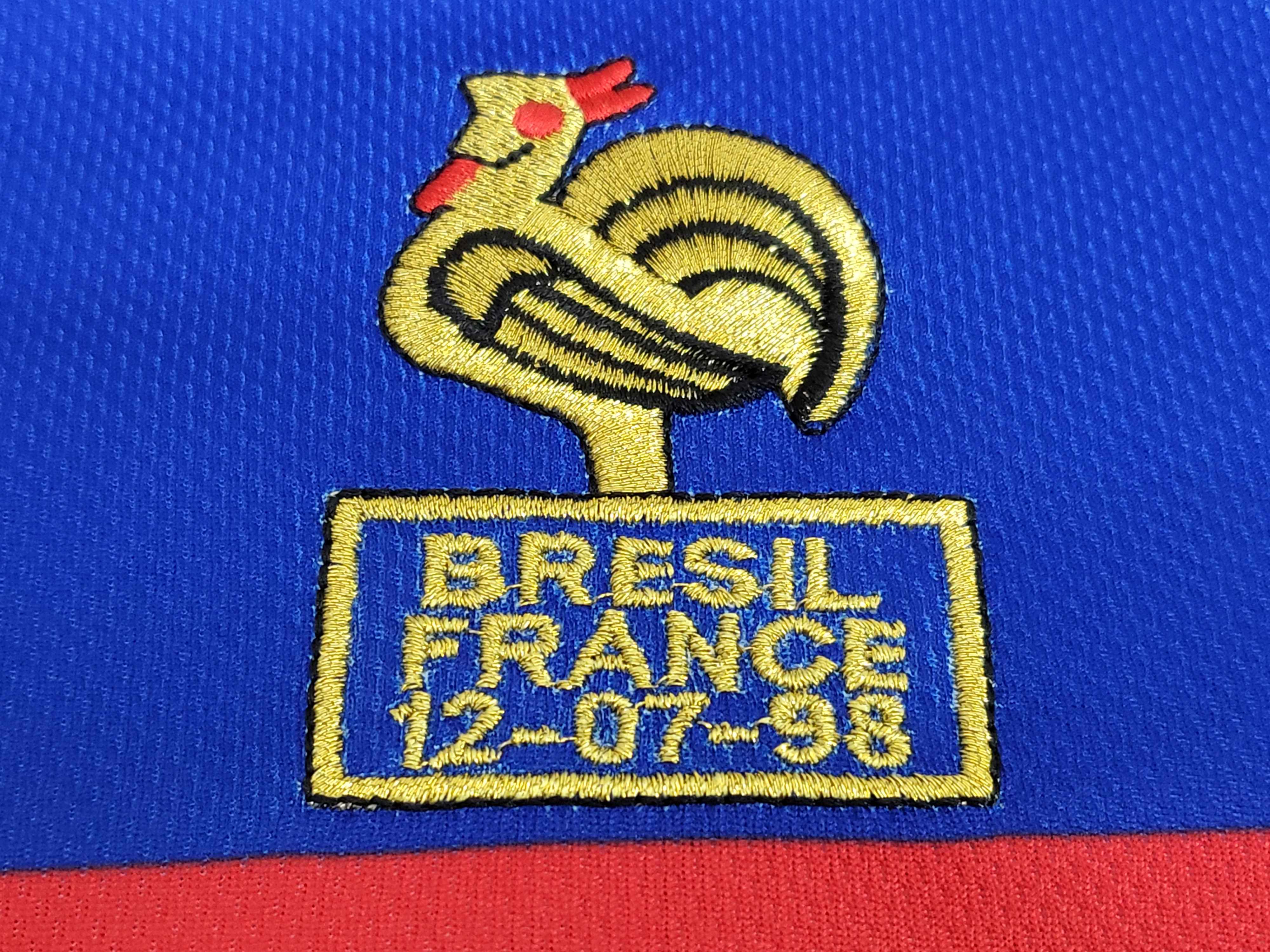 Camisola Principal França 1998 - Manga Comprida - Versão adepto 6