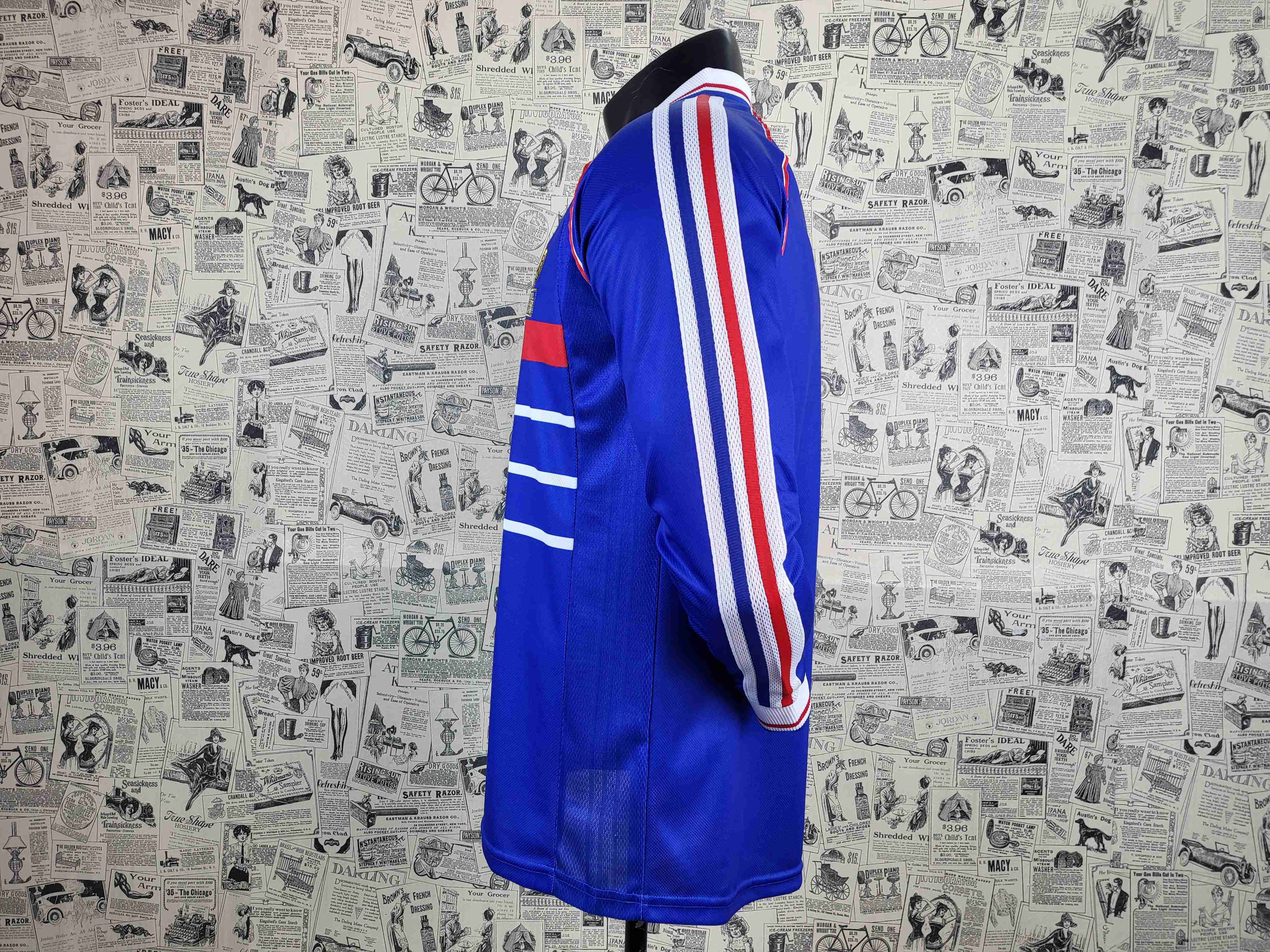 Camisola Principal França 1998 - Manga Comprida - Versão adepto 17