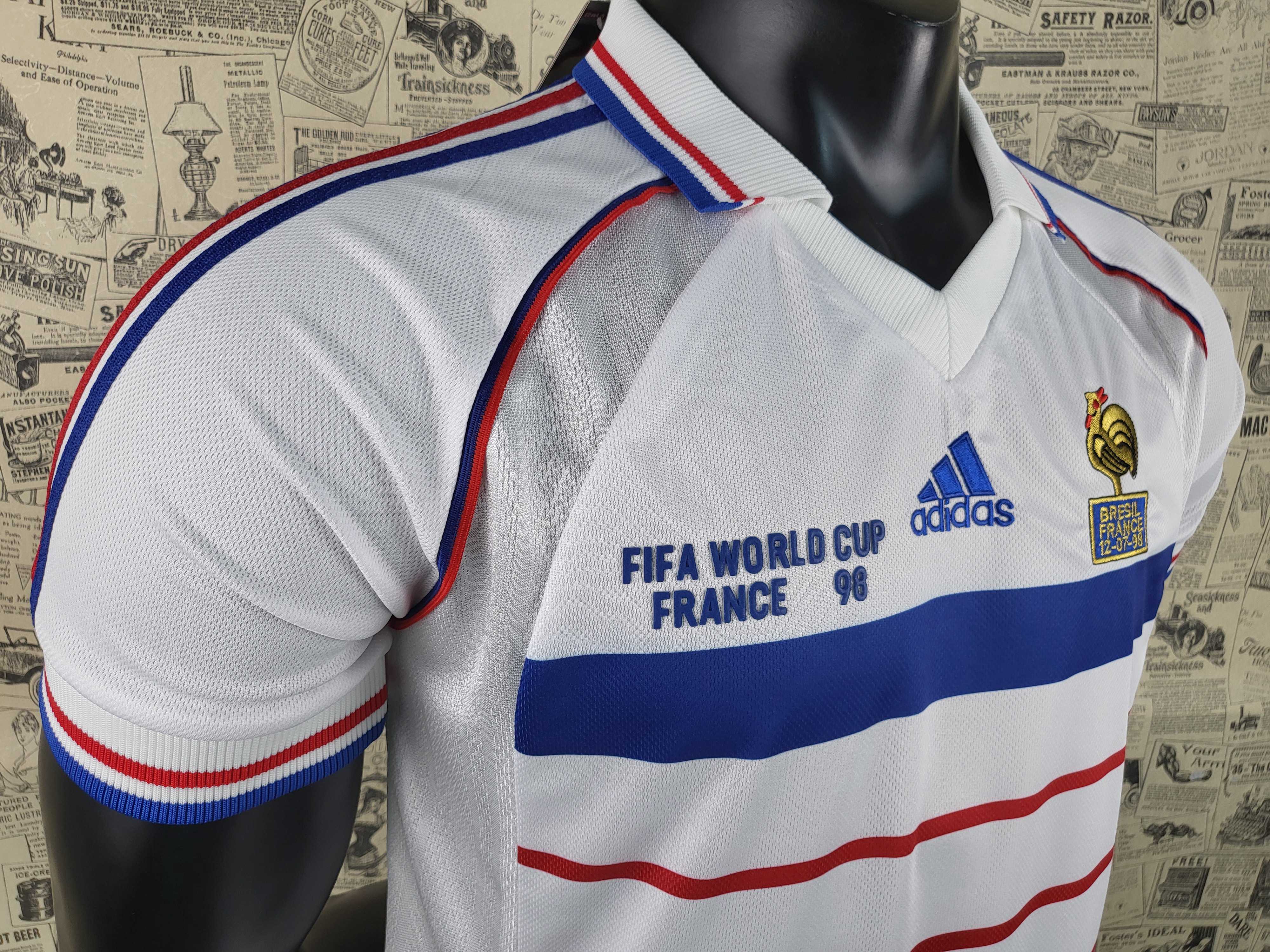 Camisola alternativa França 1998 - Versão adepto 15