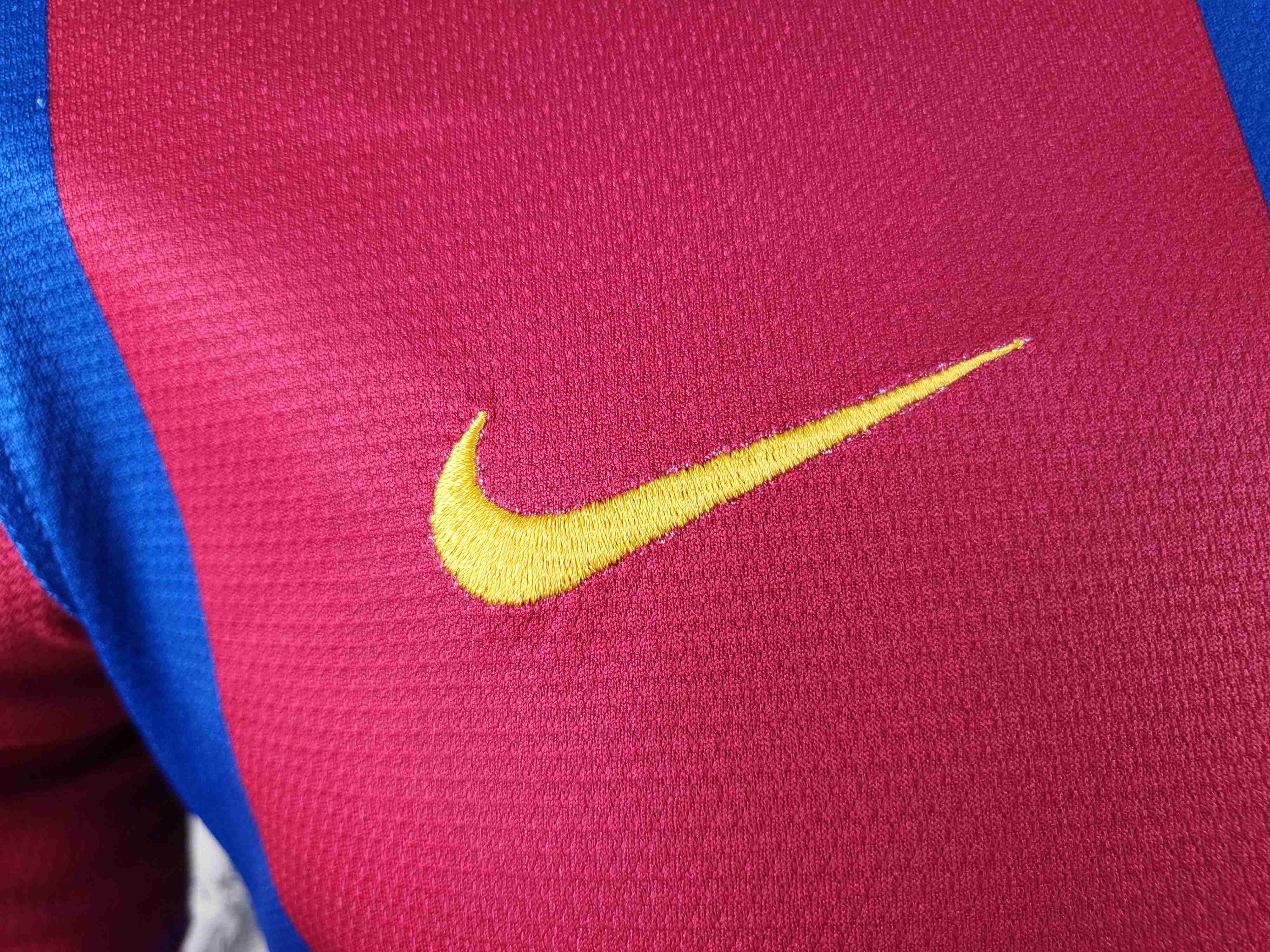 Camisola principal Barcelona 2007/2008 - Versão adepto 6