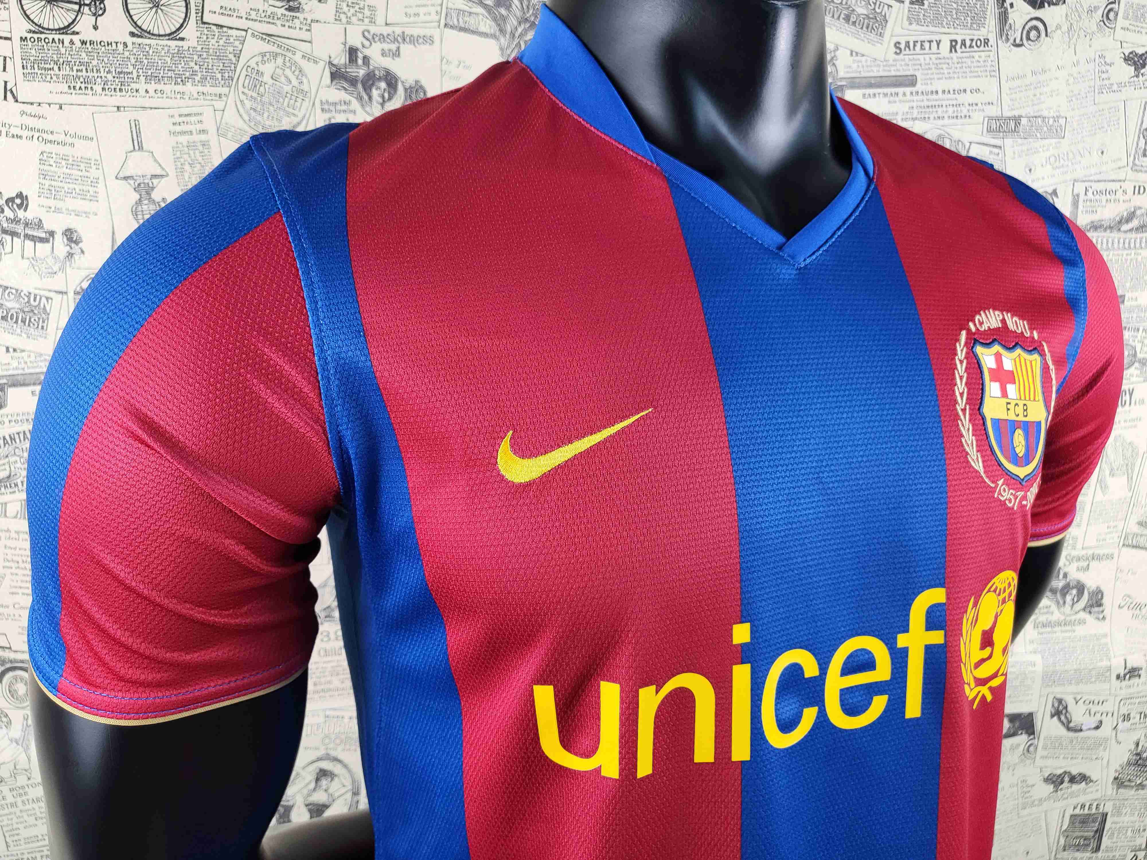 Camisola principal Barcelona 2007/2008 - Versão adepto 10