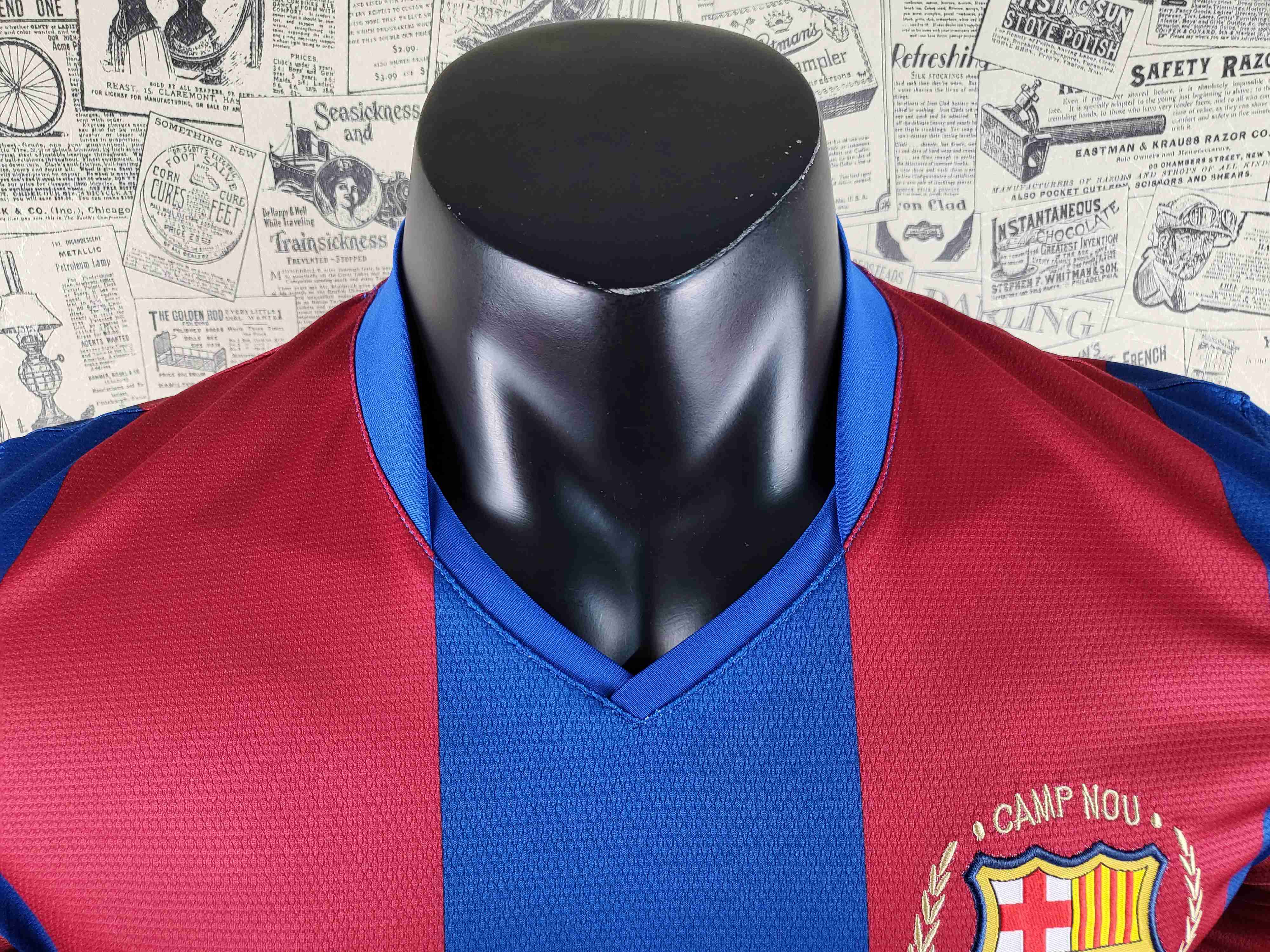 Camisola principal Barcelona 2007/2008 - Versão adepto 12