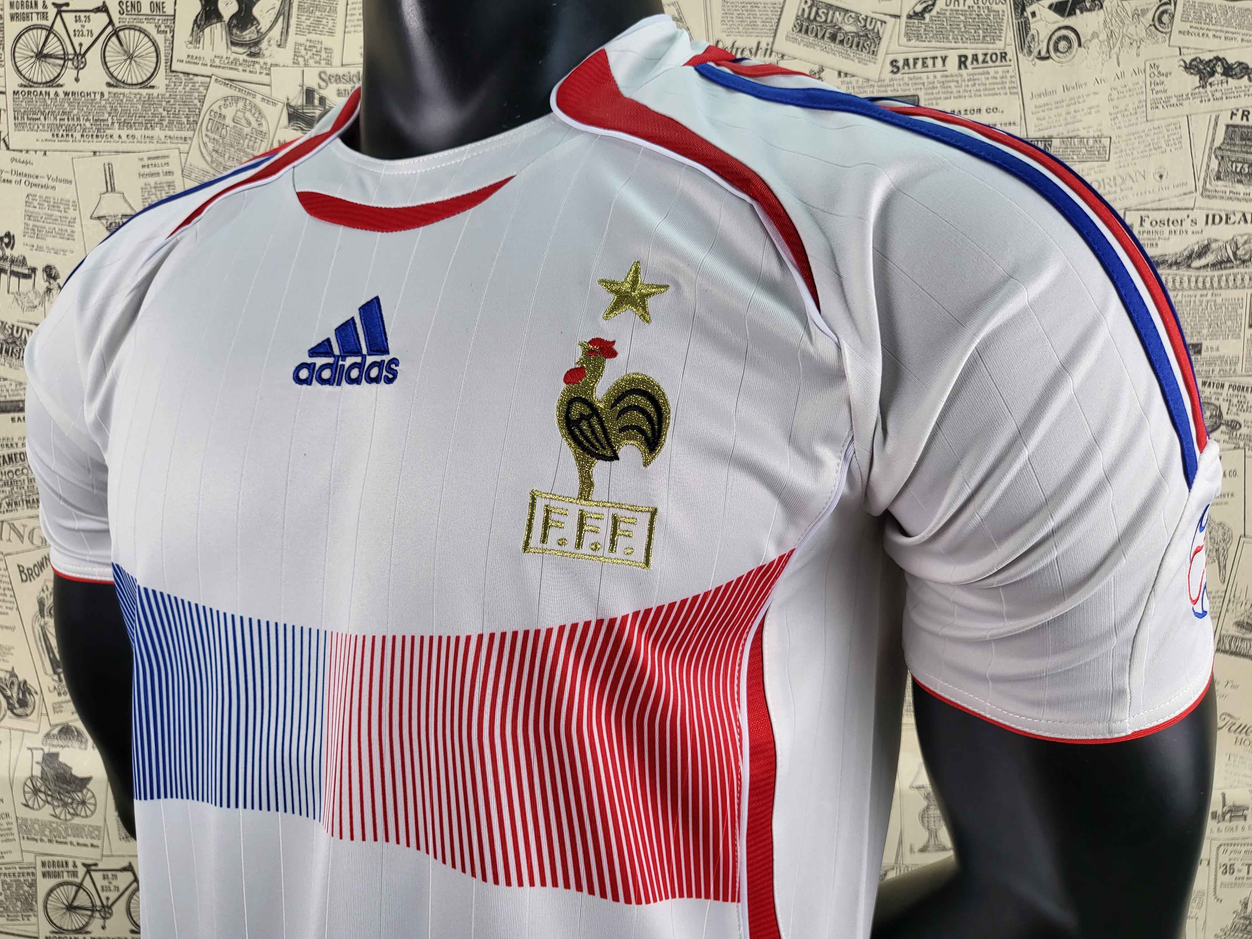 Camisola alternativa França 2006 - Versão adepto 14