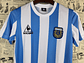Camisola principal Argentina 1986 - Maradona 10 - Versão adepto - Thumbnail 5