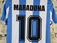 Camisola principal Argentina 1986 - Maradona 10 - Versão adepto - Thumbnail 11