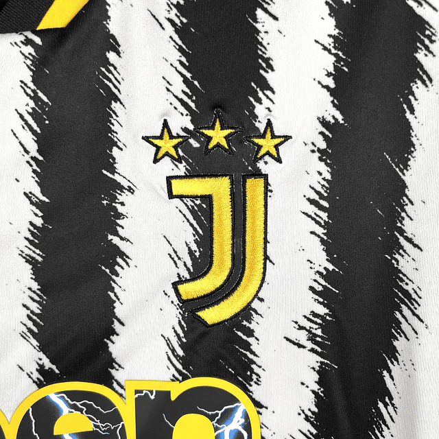 Camisola principal Juventus 23/24 - Manga comprida - Versão adepto