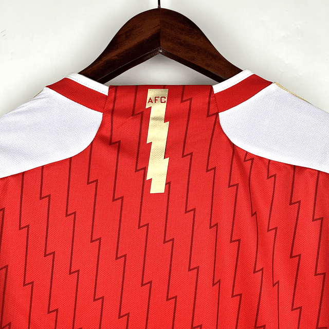 Camisola principal Arsenal 23/24 - Manga comprida - Versão adepto