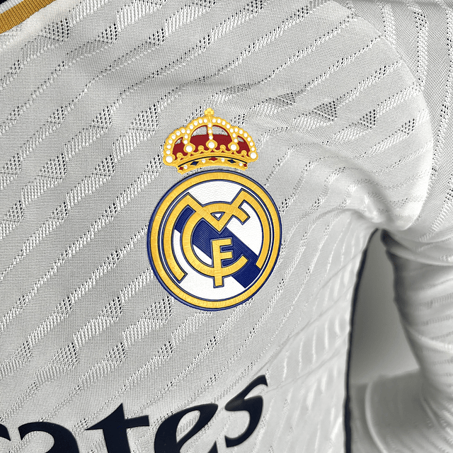 Camisola principal Real Madrid 23/24 - Manga comprida Versão Jogador