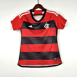 Camisola principal Flamengo 23/24 versão feminina