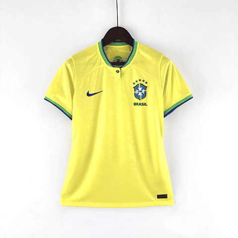 Camisola Principal Brasil 2022 - Versão femimina