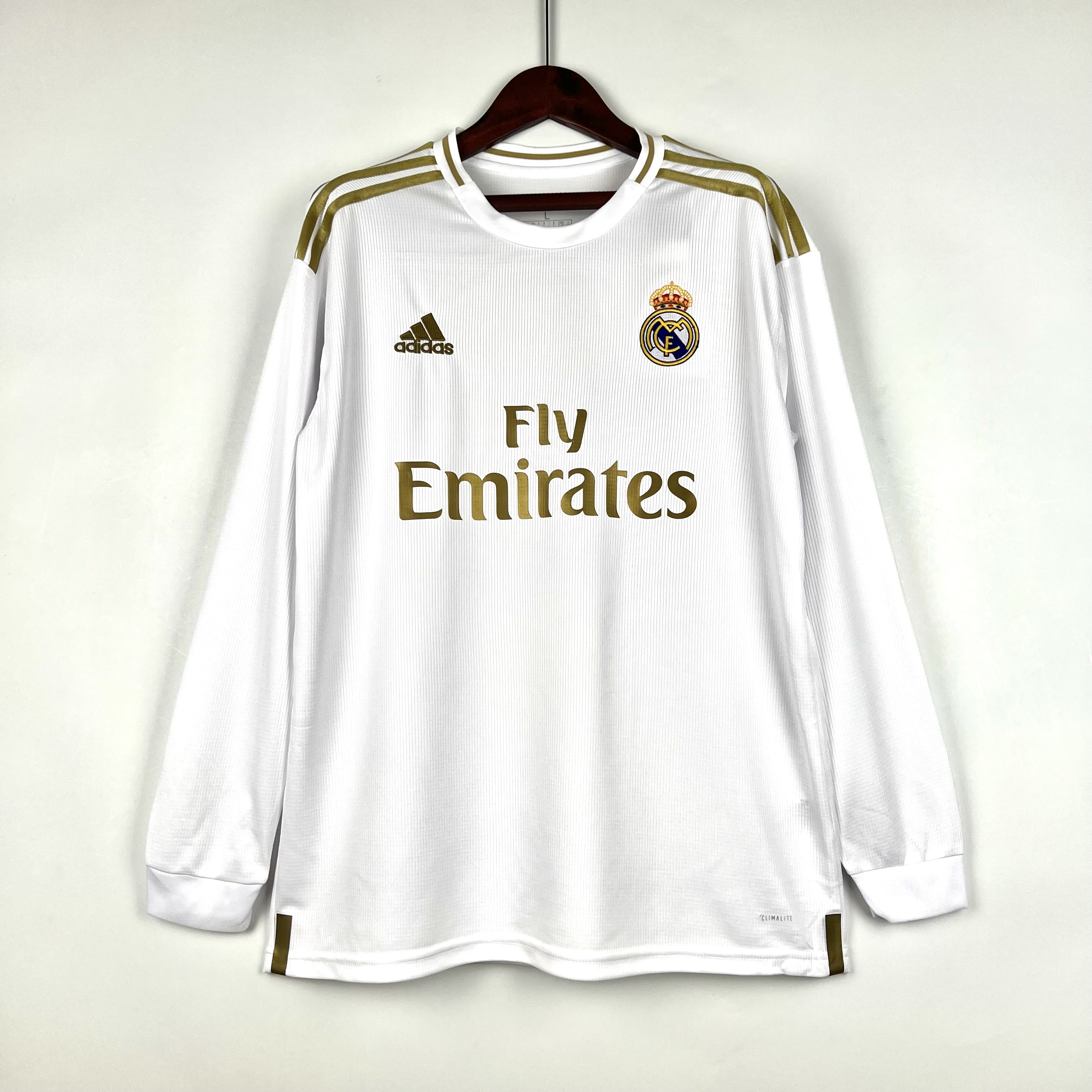 Camisola principal Real Madrid 2019/2020 Manga comprida - Versão adepto 1