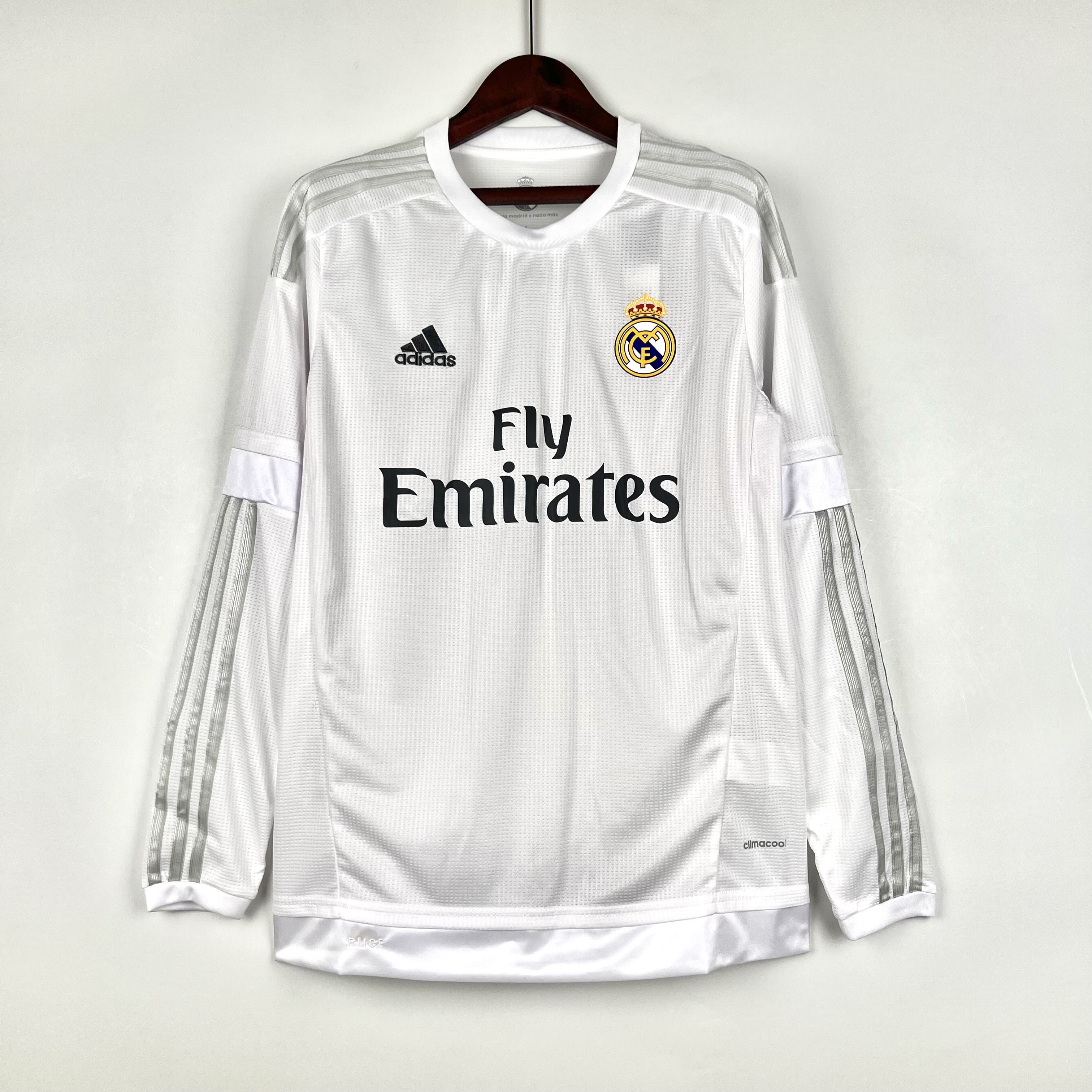 Camisola principal Real Madrid 2015/2016 Manga comprida - Versão adepto 1
