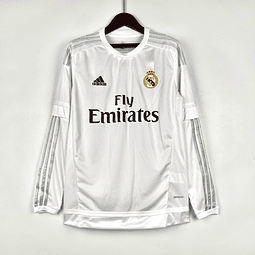 Camisola principal Real Madrid 2015/2016 Manga comprida - Versão adepto