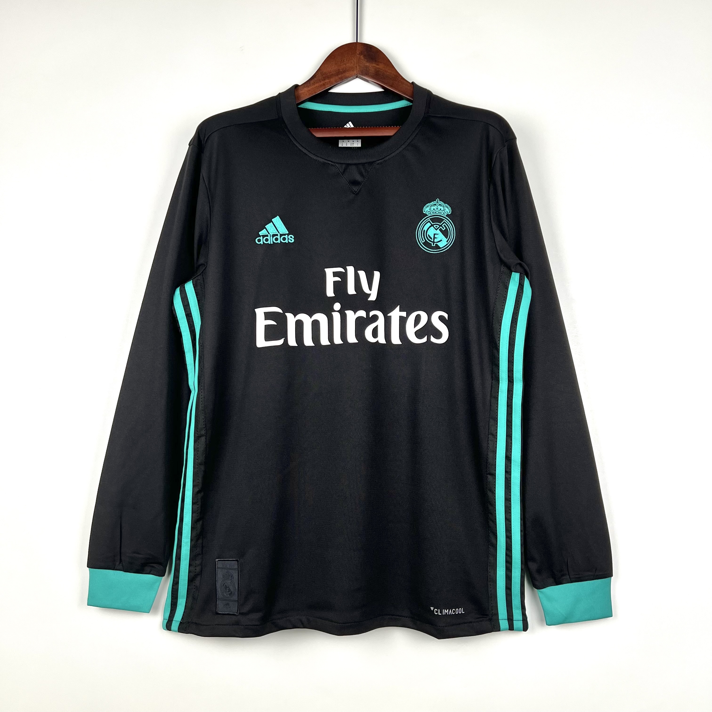 Camisola alternativa Real Madrid 2017/2018 Manga comprida - Versão adepto 1