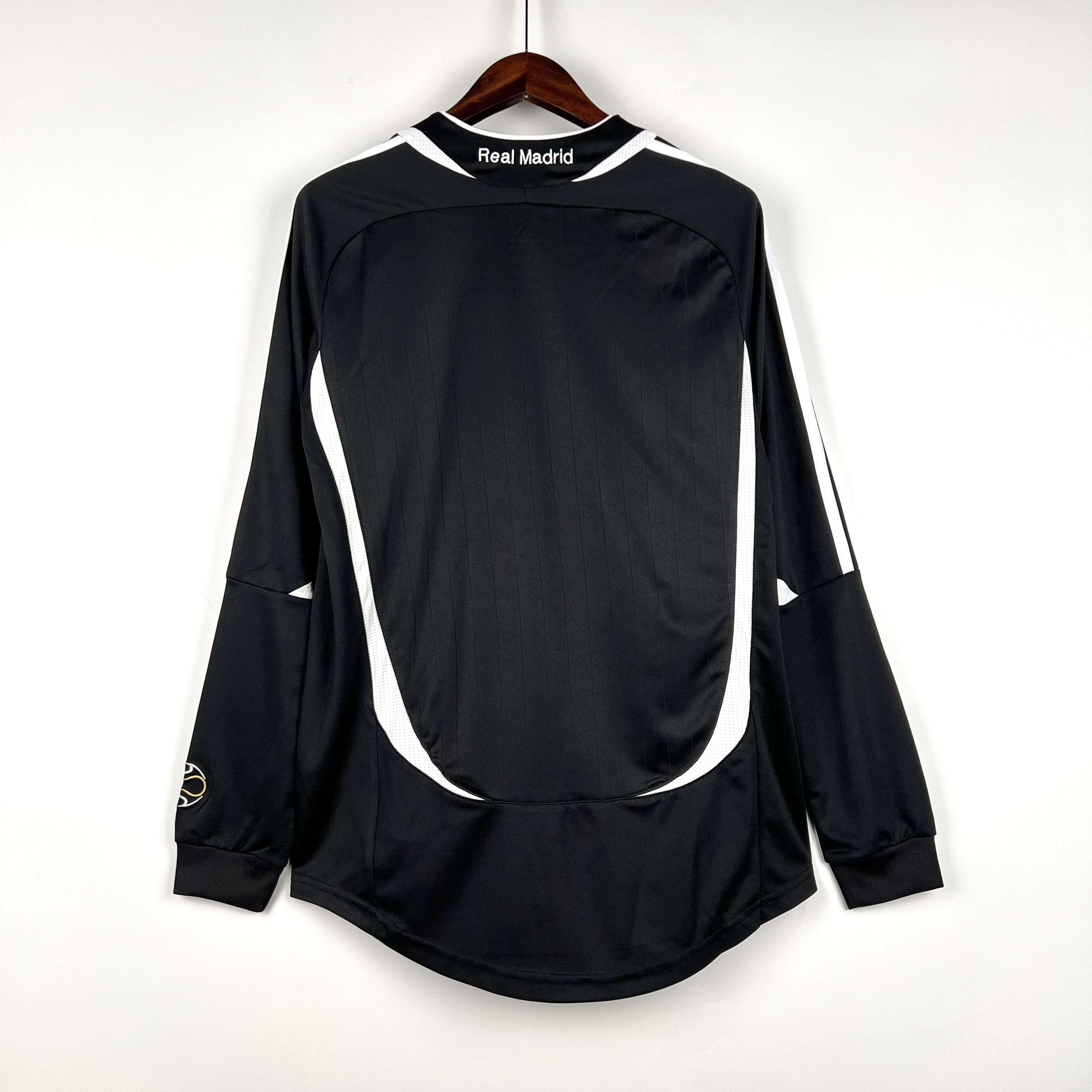 Camisola alternativa Real Madrid 20006/2007 Manga comprida - Versão adepto 3