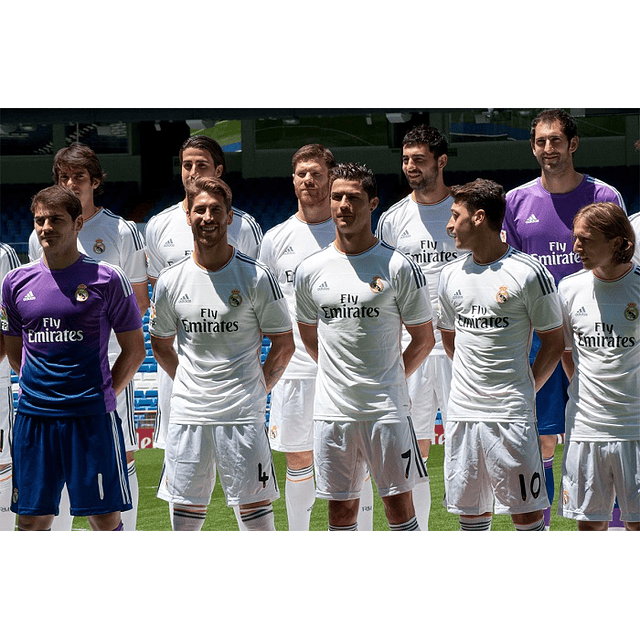 Camisola principal Real Madrid 2013/2014 - Manga comprida - Versão adepto