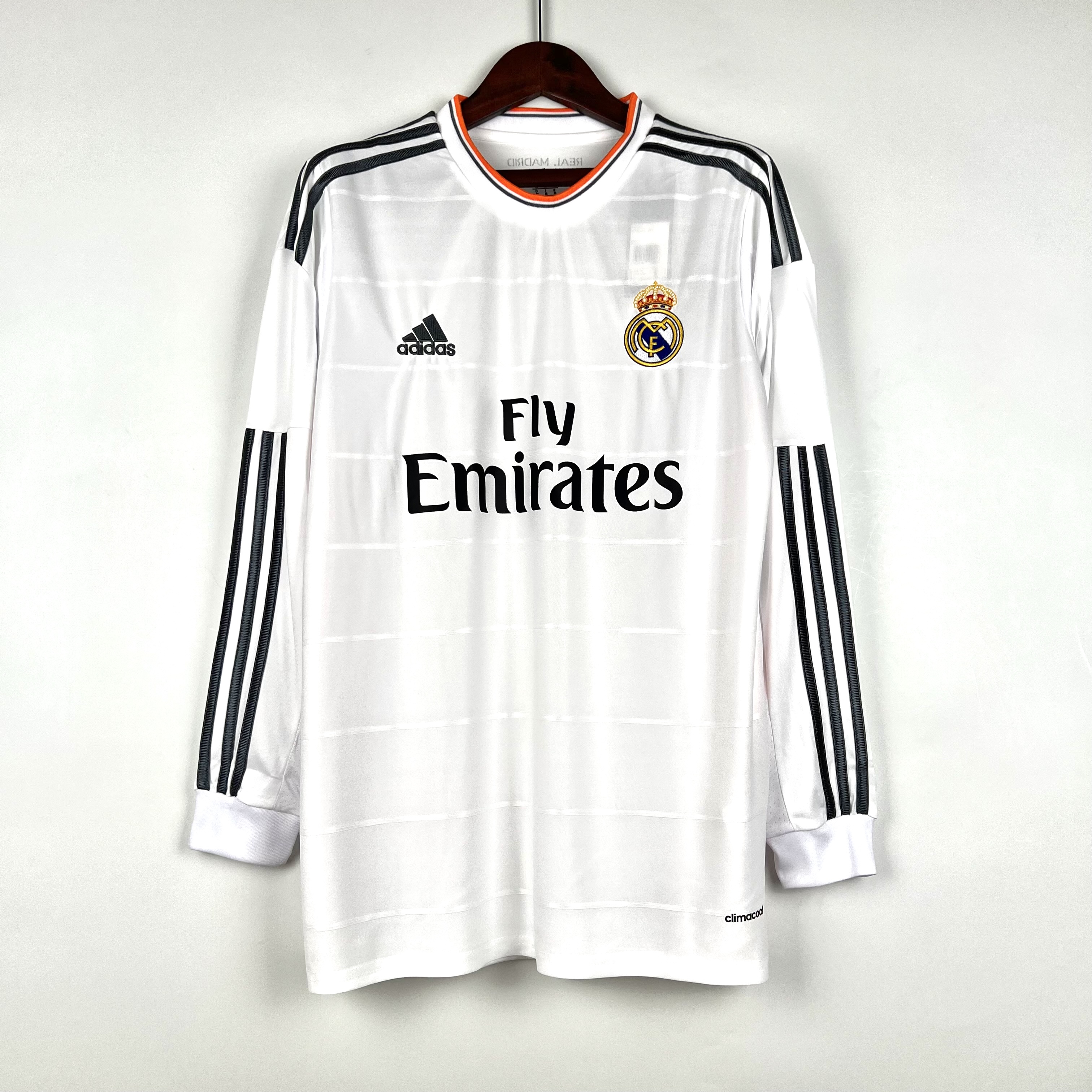 Camisola principal Real Madrid 2013/2014 - Manga comprida - Versão adepto 1
