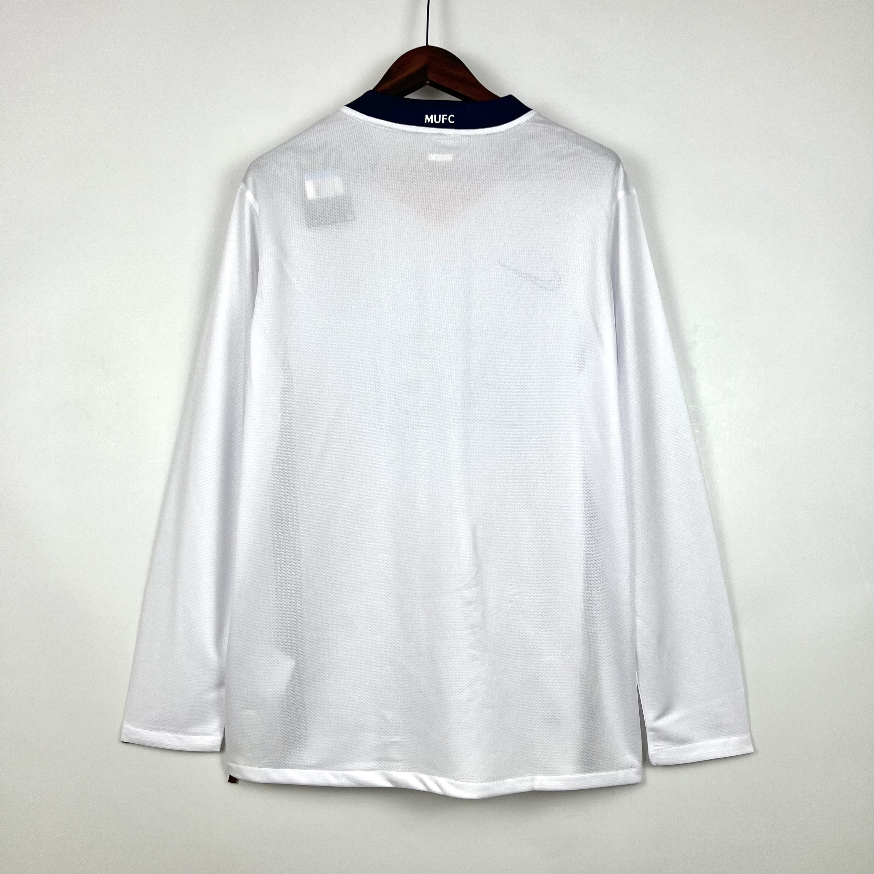 Camisola alternativa Manchester United 2008/2009 Manga comprida - Versão adepto 3