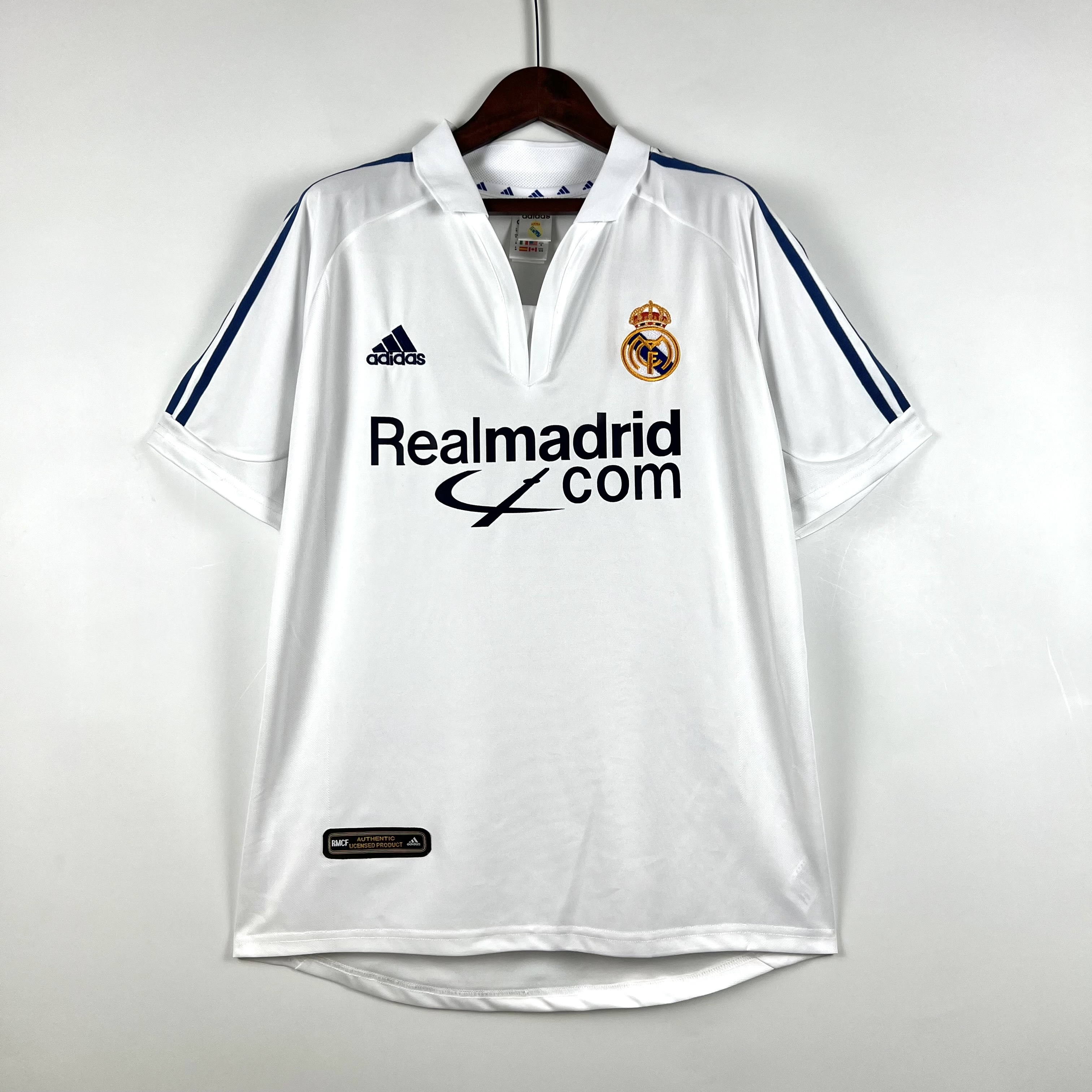 Camisola principal Real Madrid 2001/2002 - Versão adepto 1