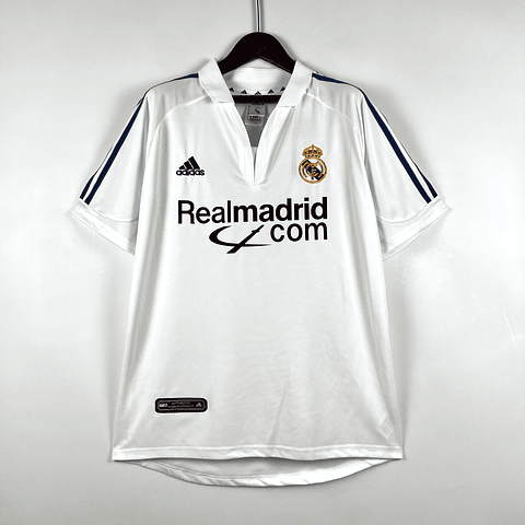 Camisola principal Real Madrid 2001/2002 - Versão adepto