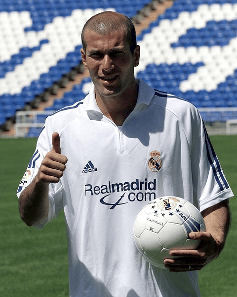 Camisola principal Real Madrid 2001/2002 - Versão adepto