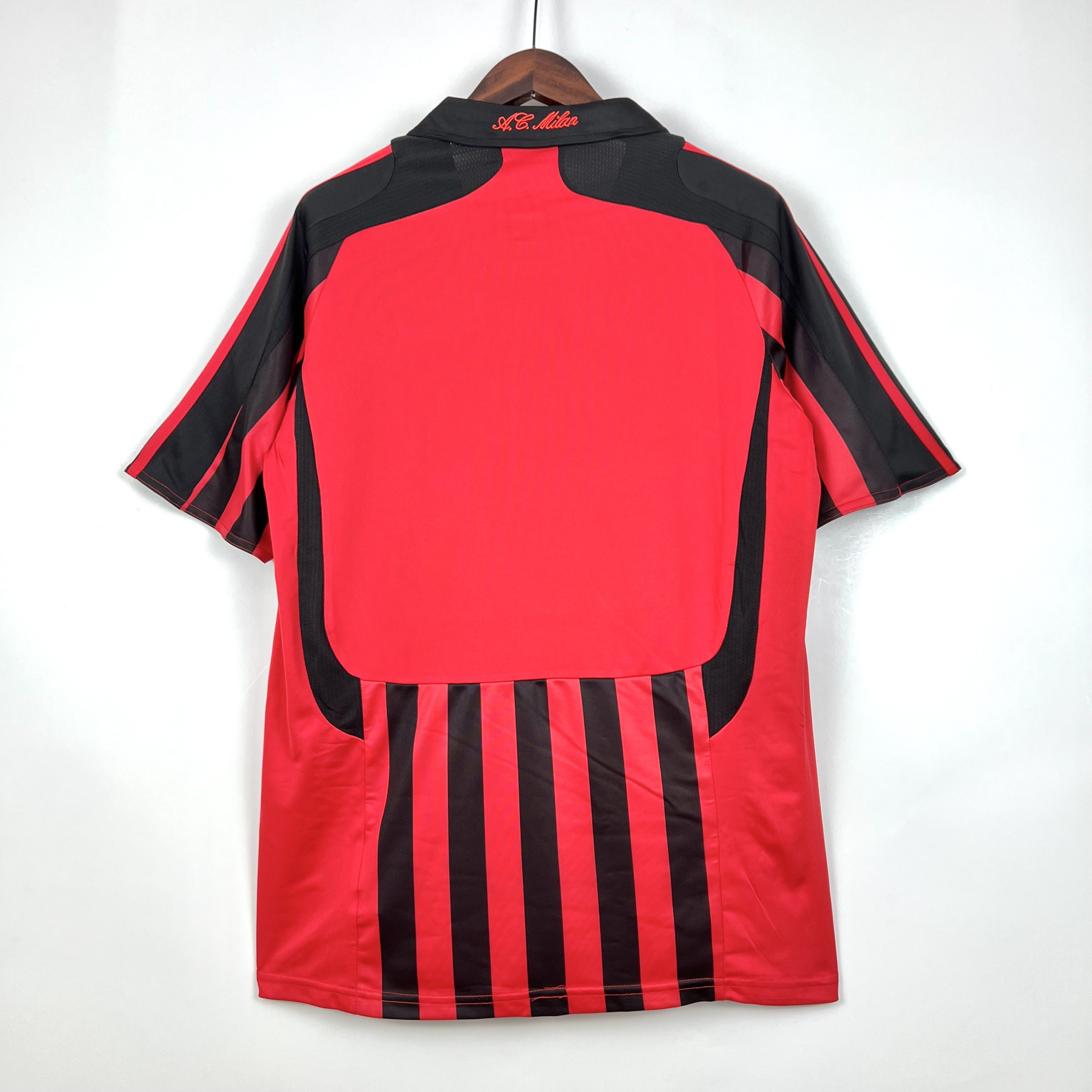 Camisola Principal Ac Milan 2007/2008 - Versão adepto 3