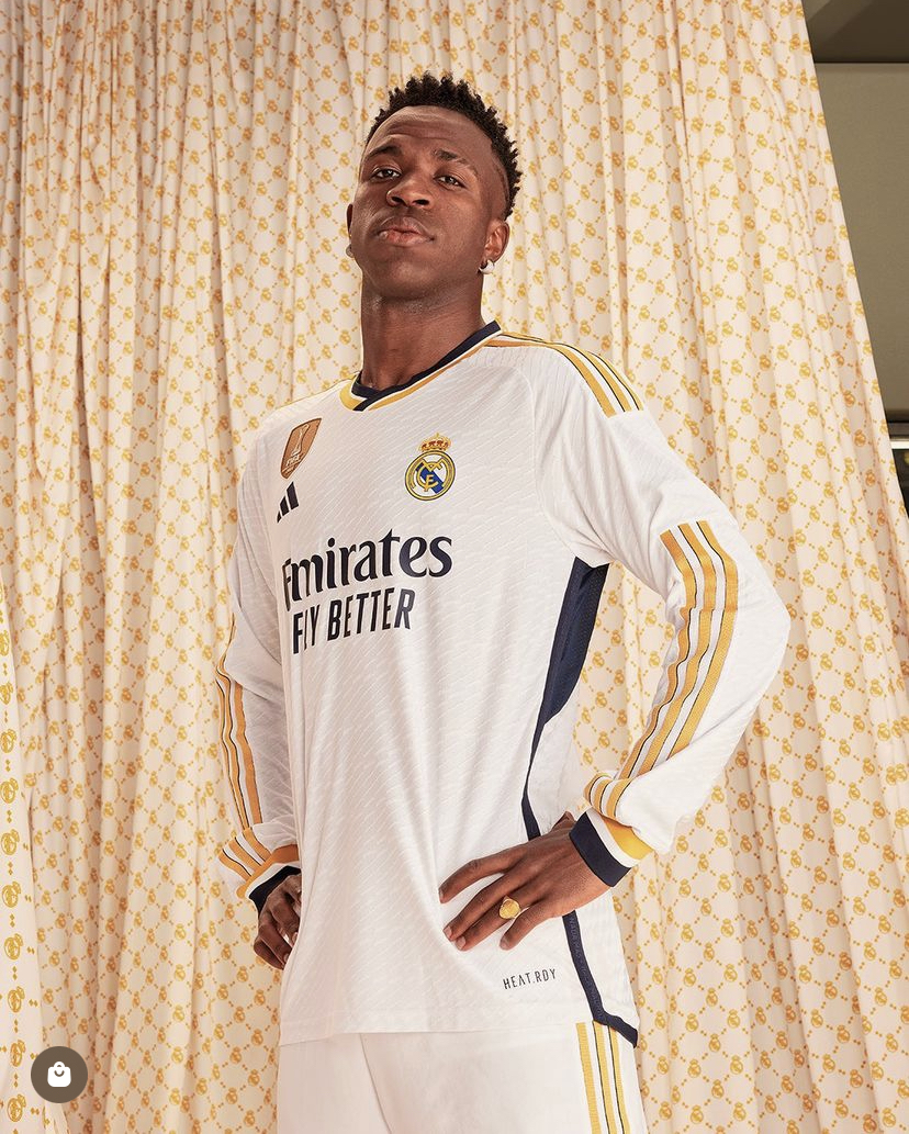 Camisola Principal Real Madrid 23/24 - Vini Jr. 7 9