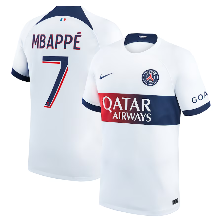 Criança - Camisola alternativa PSG 23/24 - Mbappé 7  1