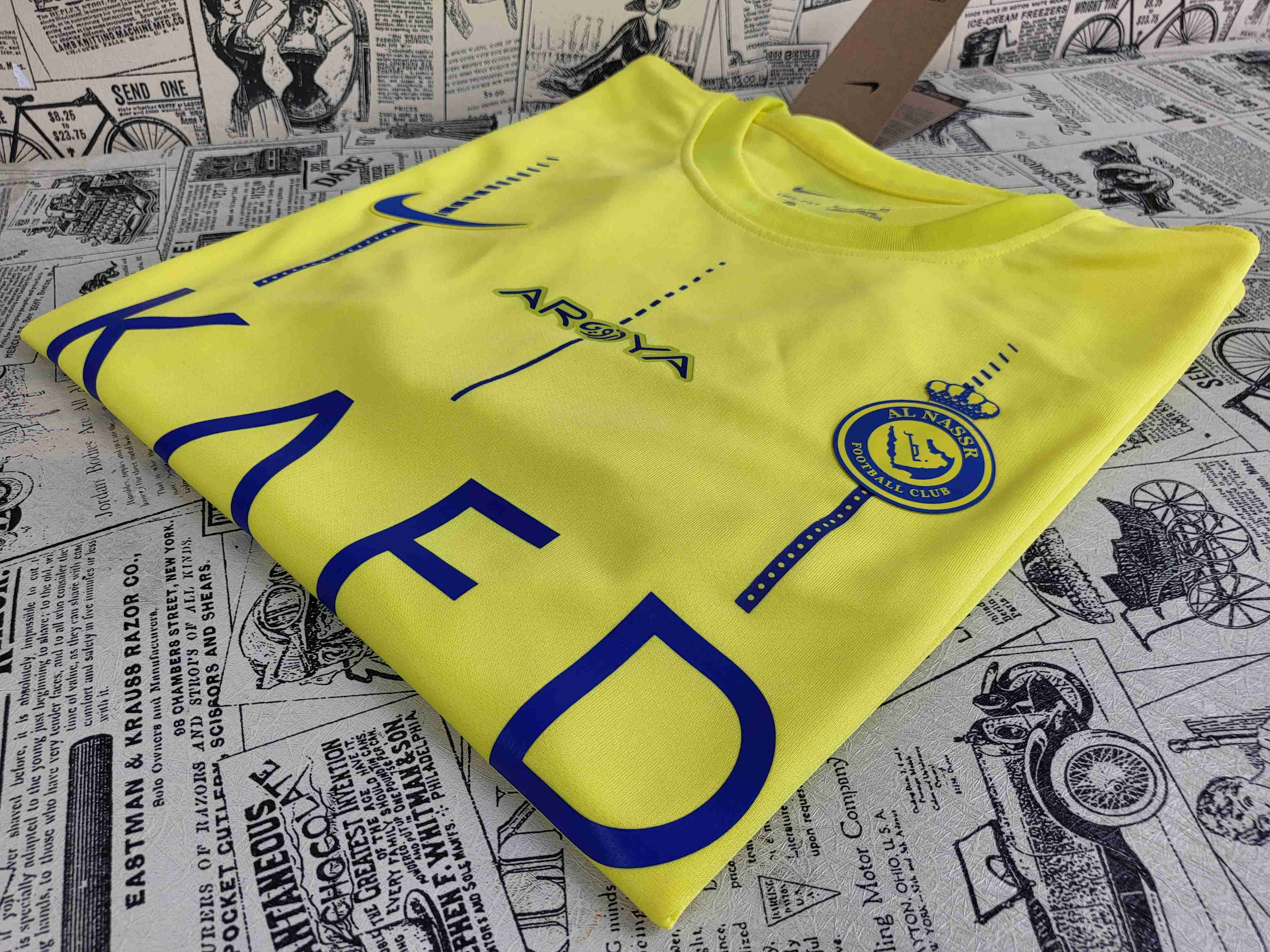 Camisola principal Al-Nassr 23/24 - Otávio 25 - Versão adepto 4