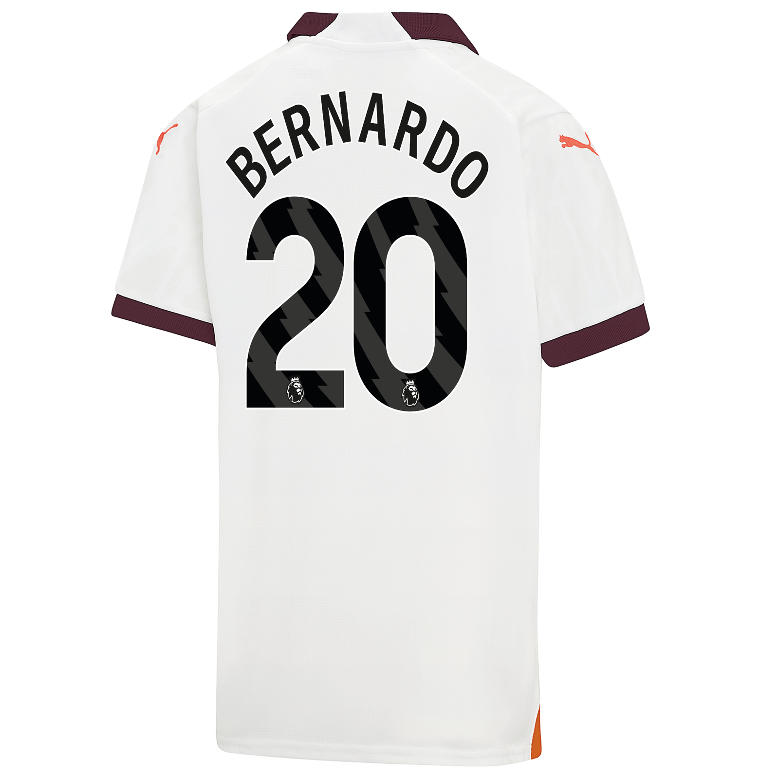 Camisola alternativa Man City 23/24 - Bernardo 20 - Versão adepto 3